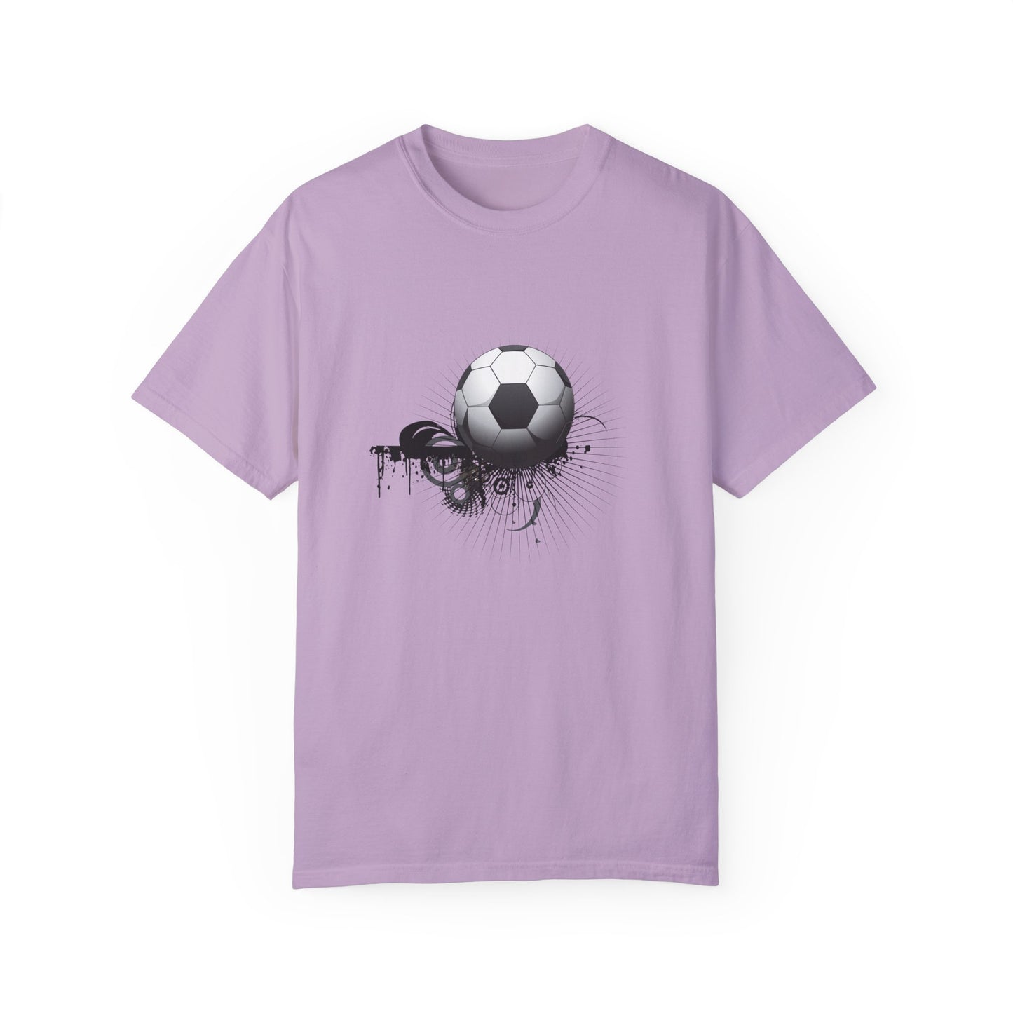 Soccer Vibes Unisex Garment-Dyed T-shirt - Ideal for Sports Lovers