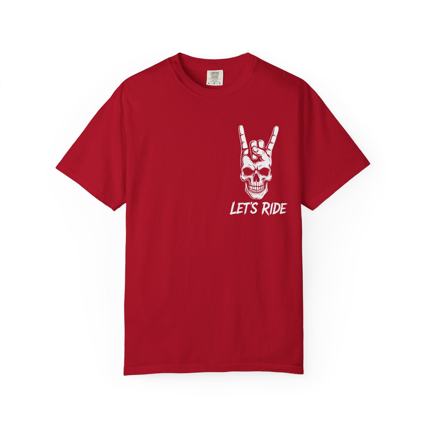 822 Apparel T-Shirt — Bold Maltese Cross Graphic, "Est. 2025" Back Print