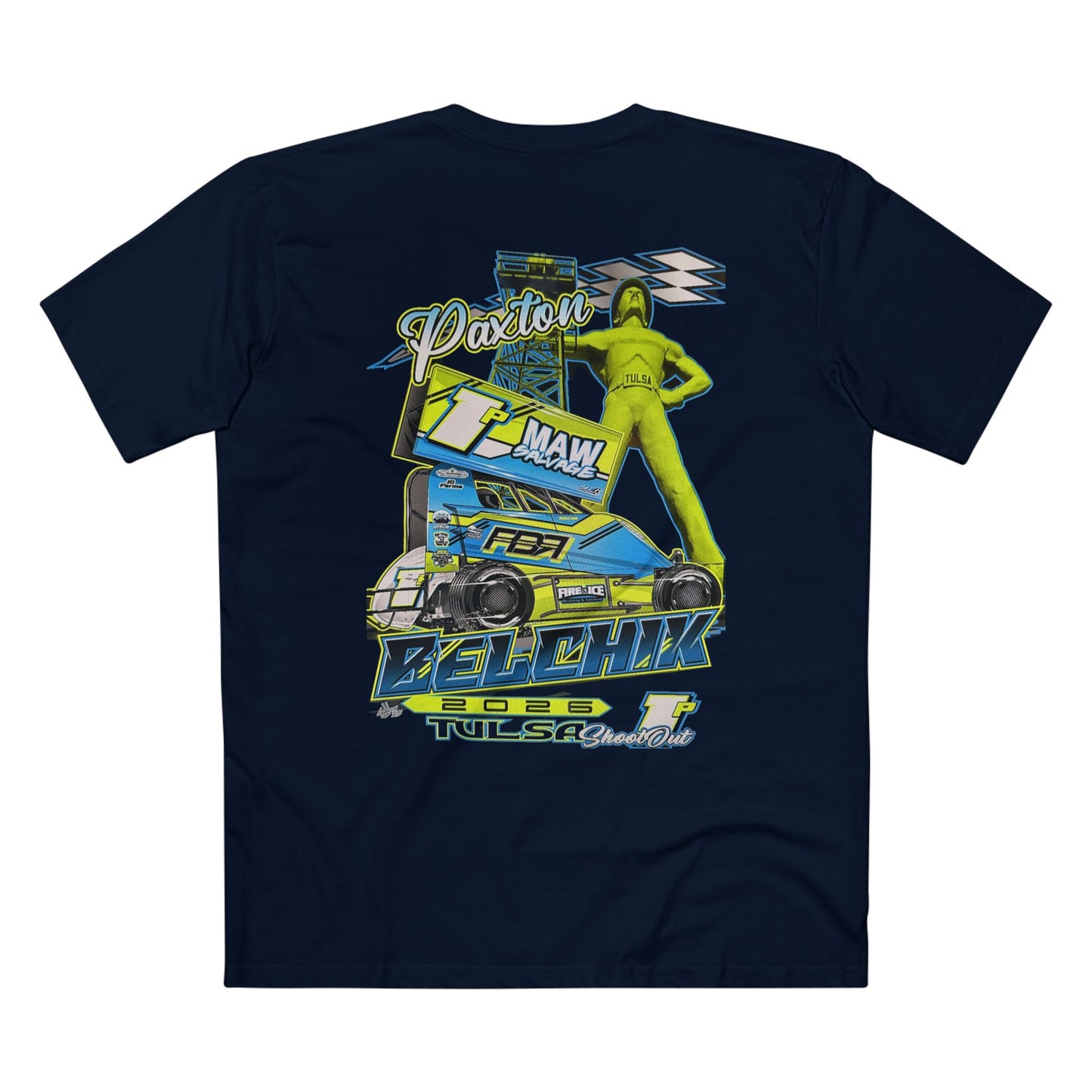 PBR Sprint Car Racing Tee – Paxton Belchik 2023 Graphic Shirt