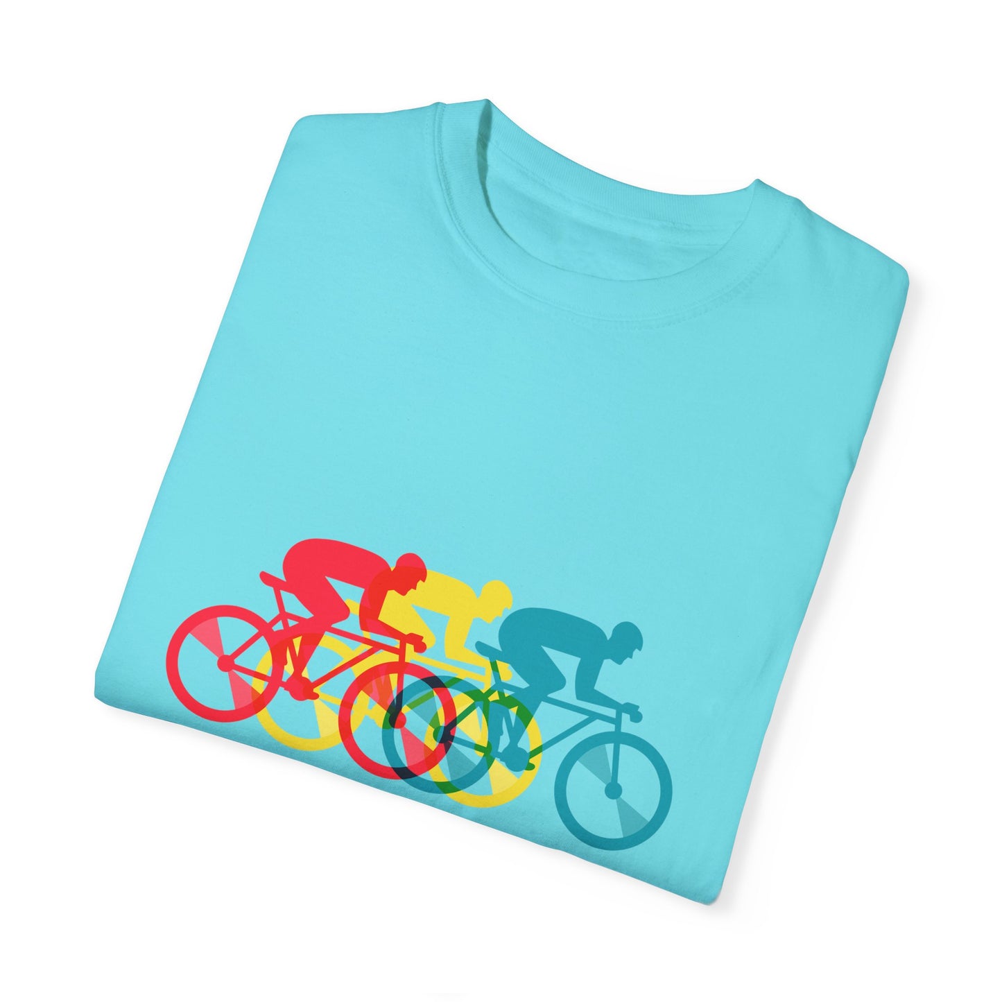 Colorful Cycling Unisex T-Shirt - Perfect for Bike Enthusiasts