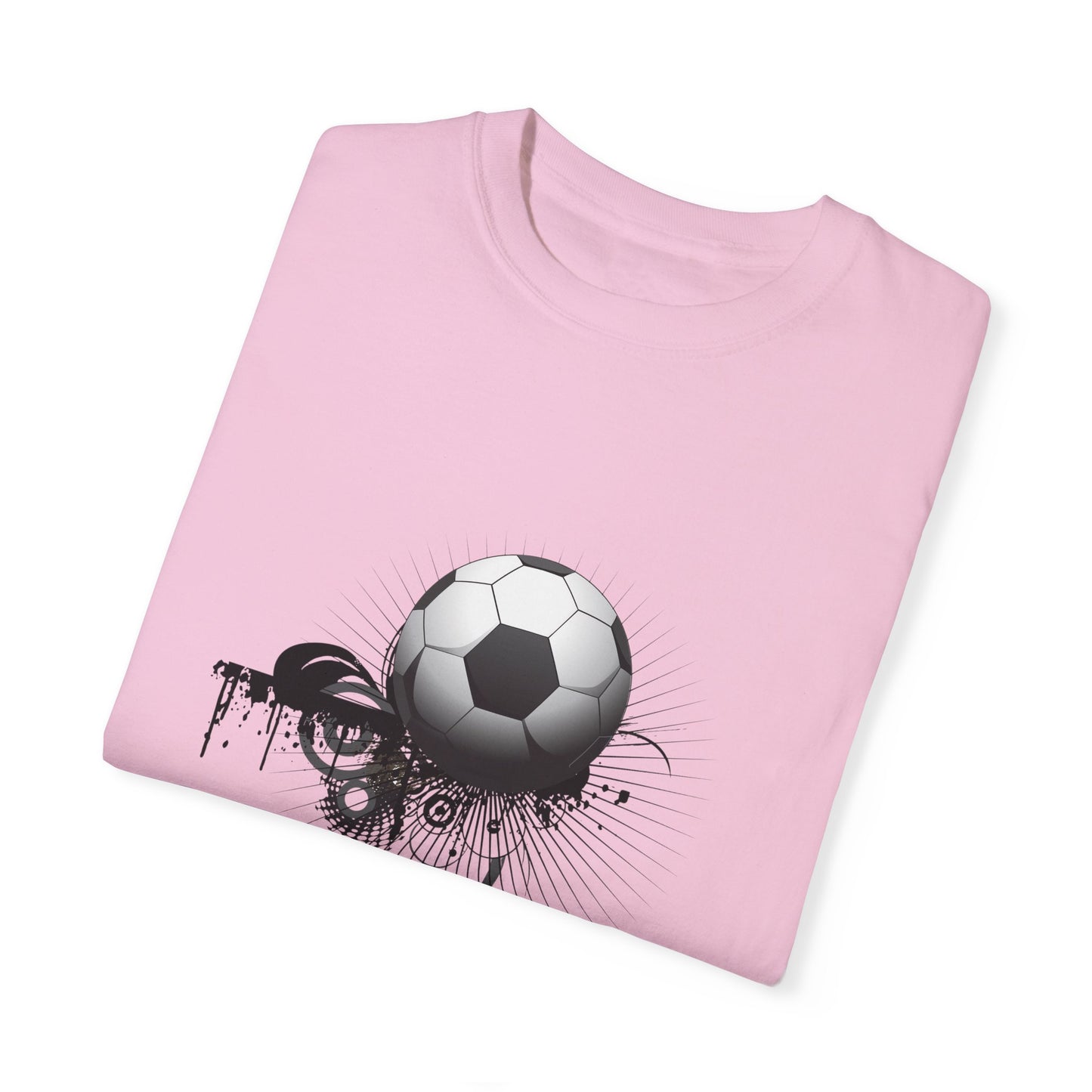 Soccer Vibes Unisex Garment-Dyed T-shirt - Ideal for Sports Lovers