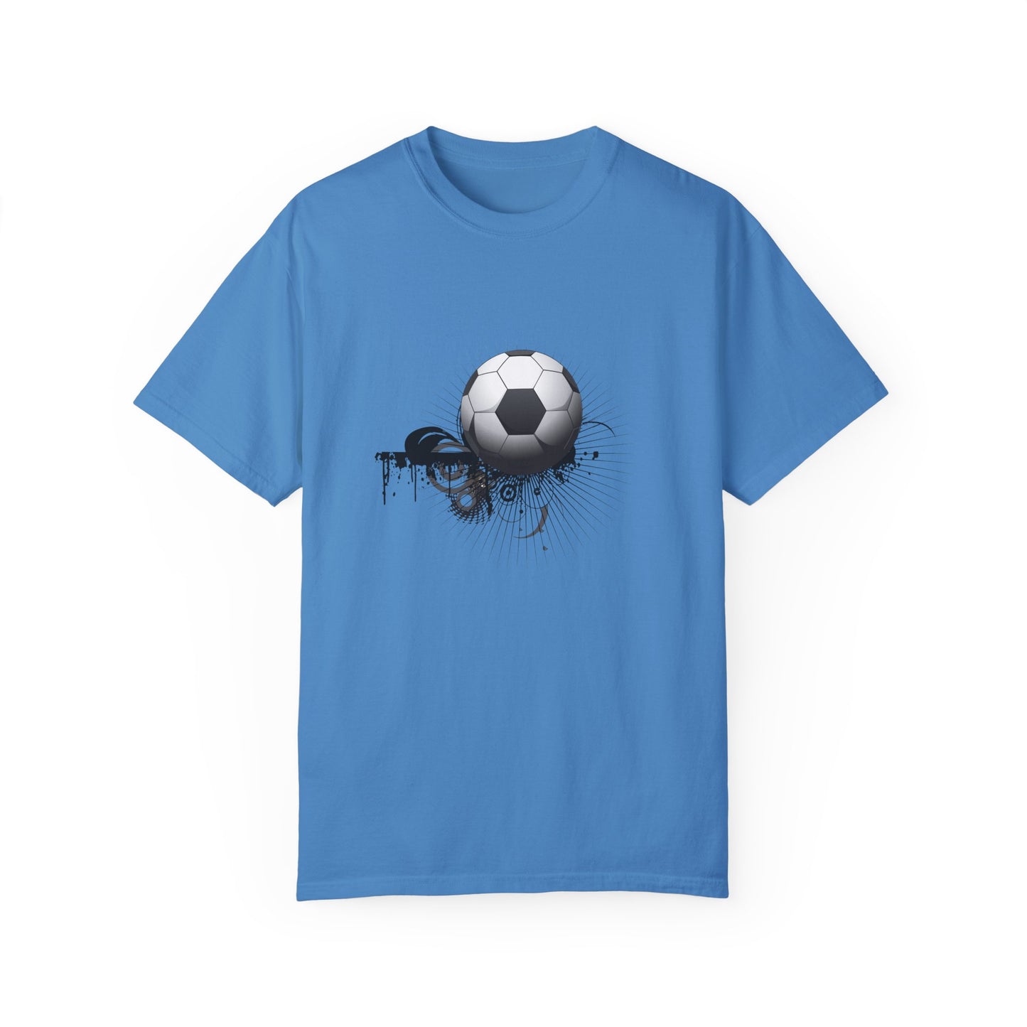 Soccer Vibes Unisex Garment-Dyed T-shirt - Ideal for Sports Lovers