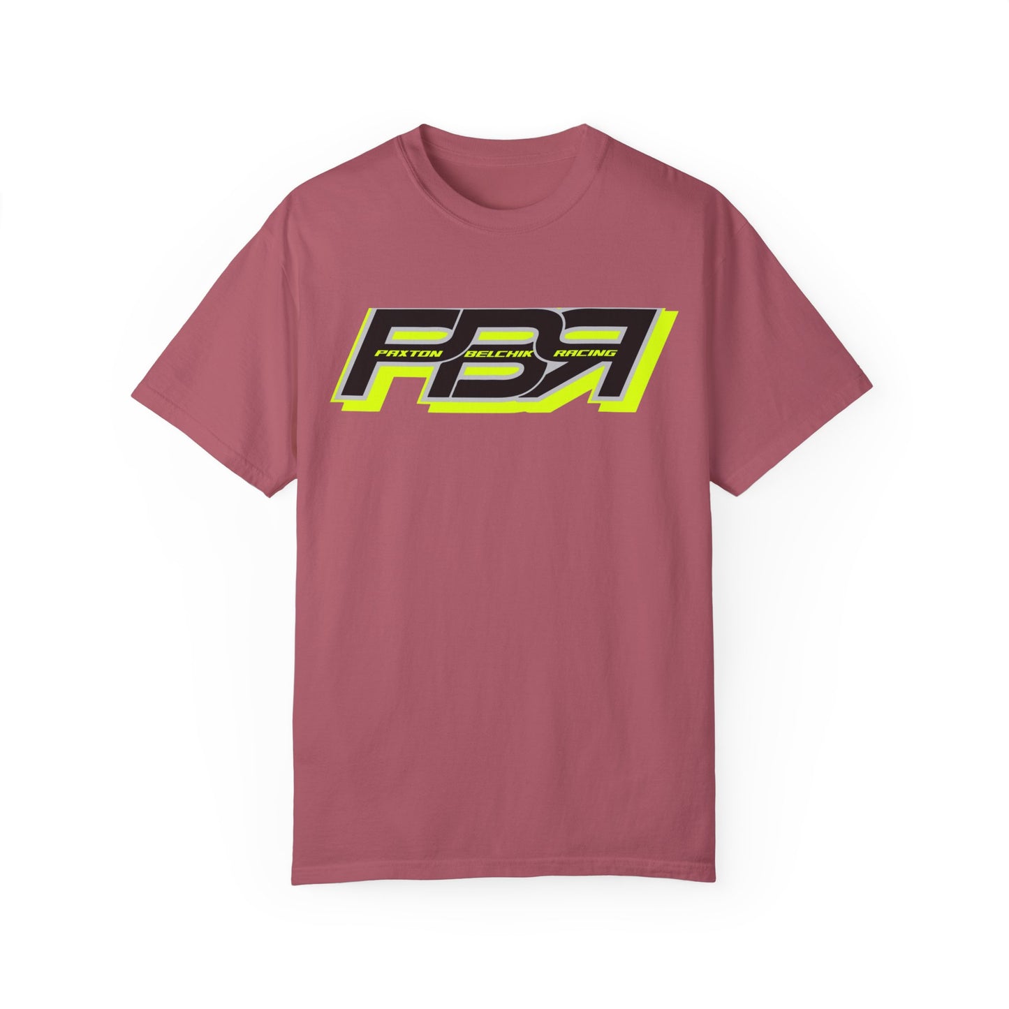 PBR Unisex Garment-Dyed Racing T-Shirt with Bold Graphics