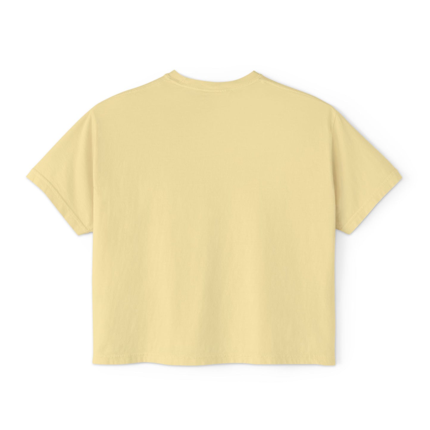 Valentine's Day Women's Boxy Tee with Heart Design