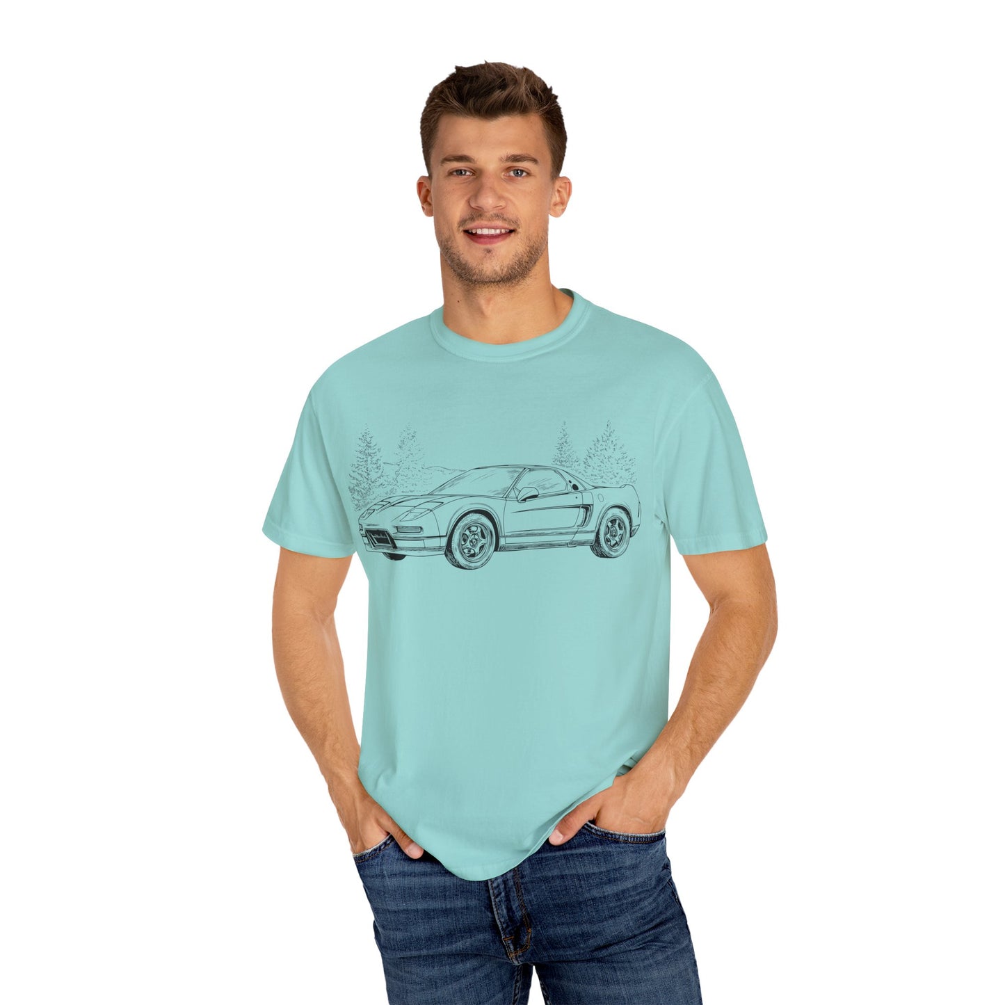 Vintage Car Illustration Unisex T-Shirt