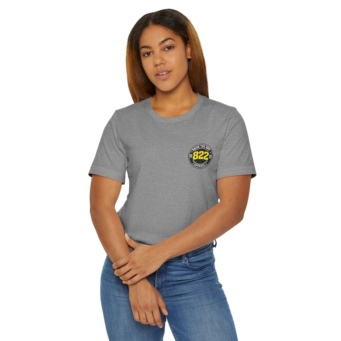 T-Shirt — 'Raise The Bar 822 Apparel' Vintage Athletic Logo Tee