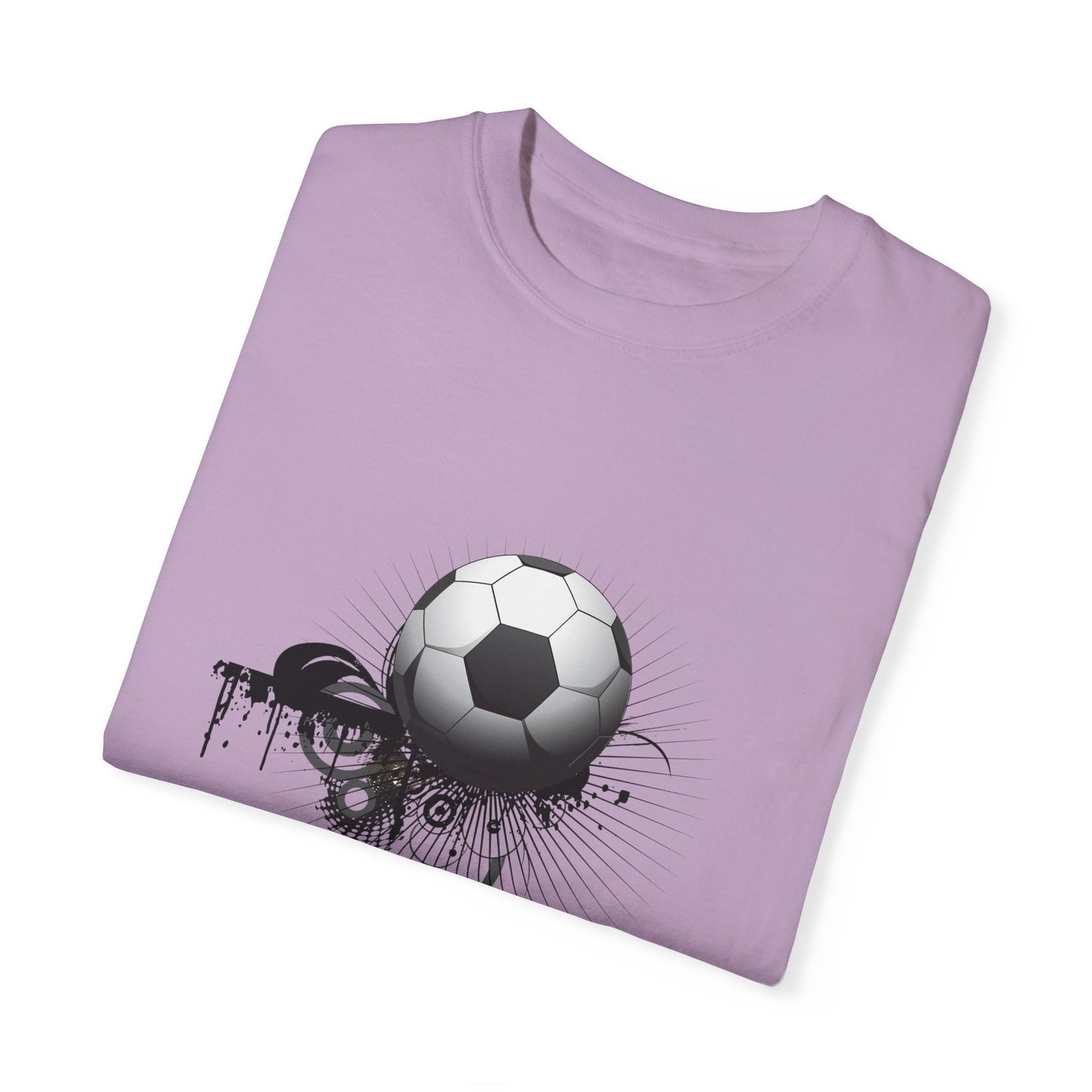 Soccer Vibes Unisex Garment-Dyed T-shirt - Ideal for Sports Lovers