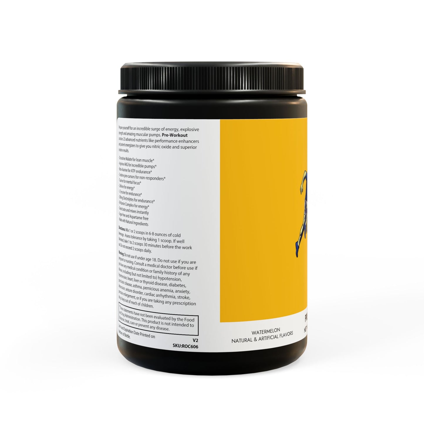 Pre-Workout Supplement, Watermelon (300g, 10.58oz)