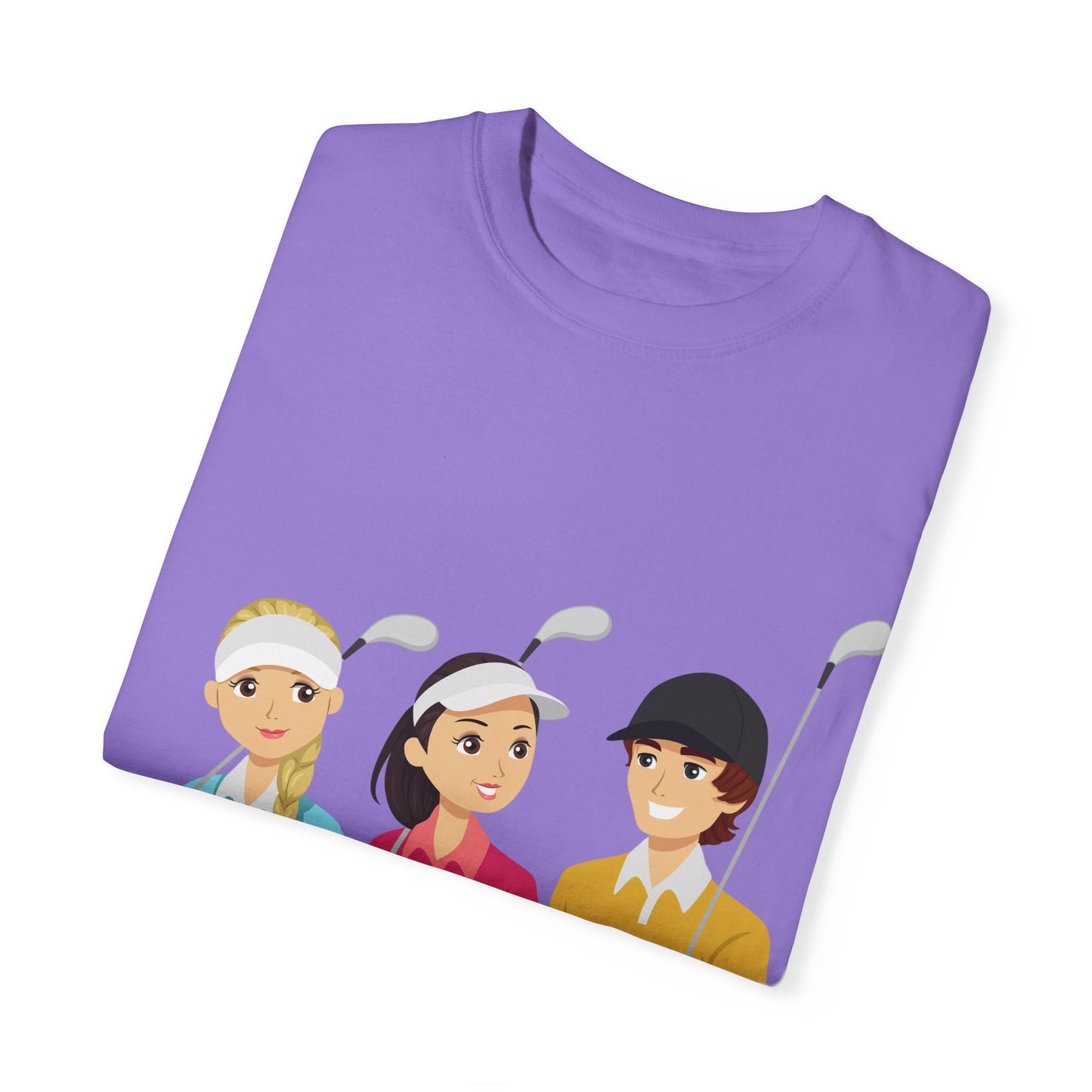 Women's Golf Vibes Garment-Dyed T-Shirt - Perfect for Golf Lovers!