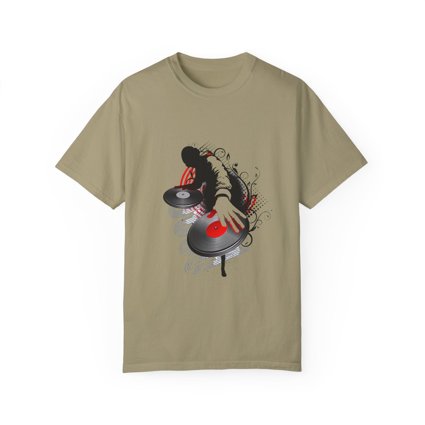 DJ Inspired Unisex Garment-Dyed T-Shirt - Perfect for Music Lovers & Parties