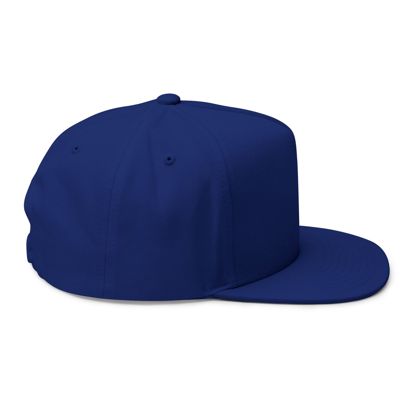 Embroidered Sports Flat Bill Cap - Perfect for Athletes & Outdoor Enthusiasts