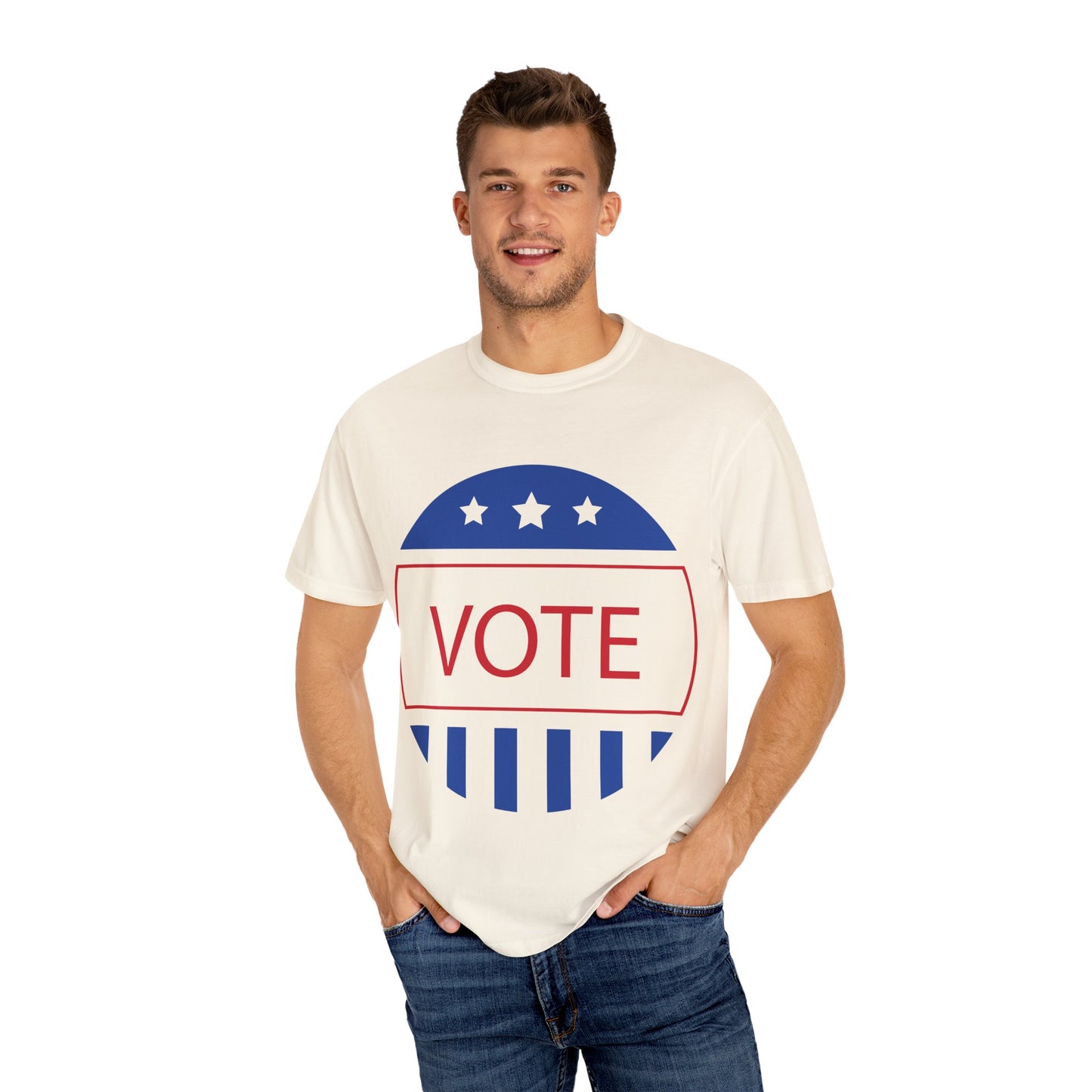 Vote Unisex Garment-Dyed T-Shirt - Empower Your Voice