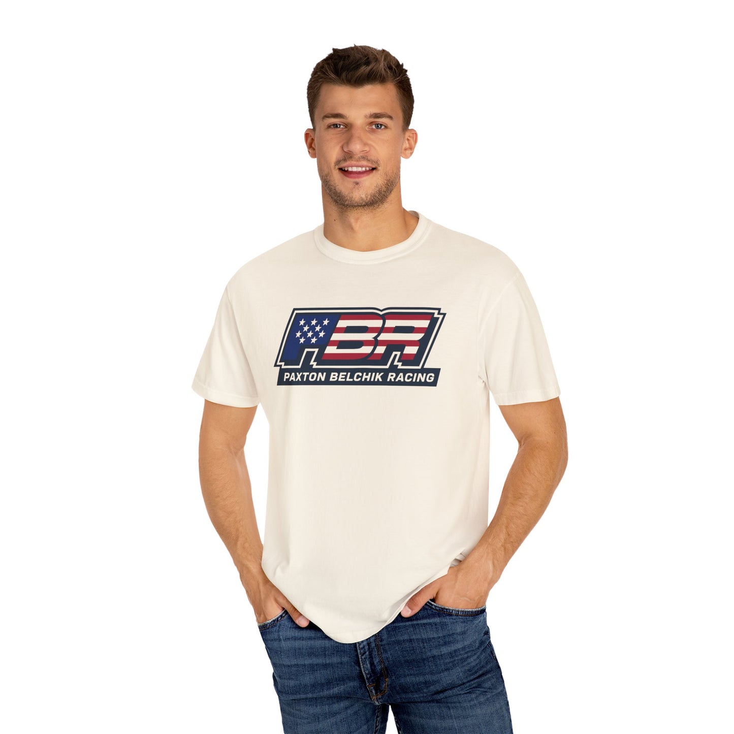 PBR Patriotic Racing T-Shirt | Unisex Tee, 4th of July Gift, American Eagle Design, Racing Merchandise, Casual Wear
