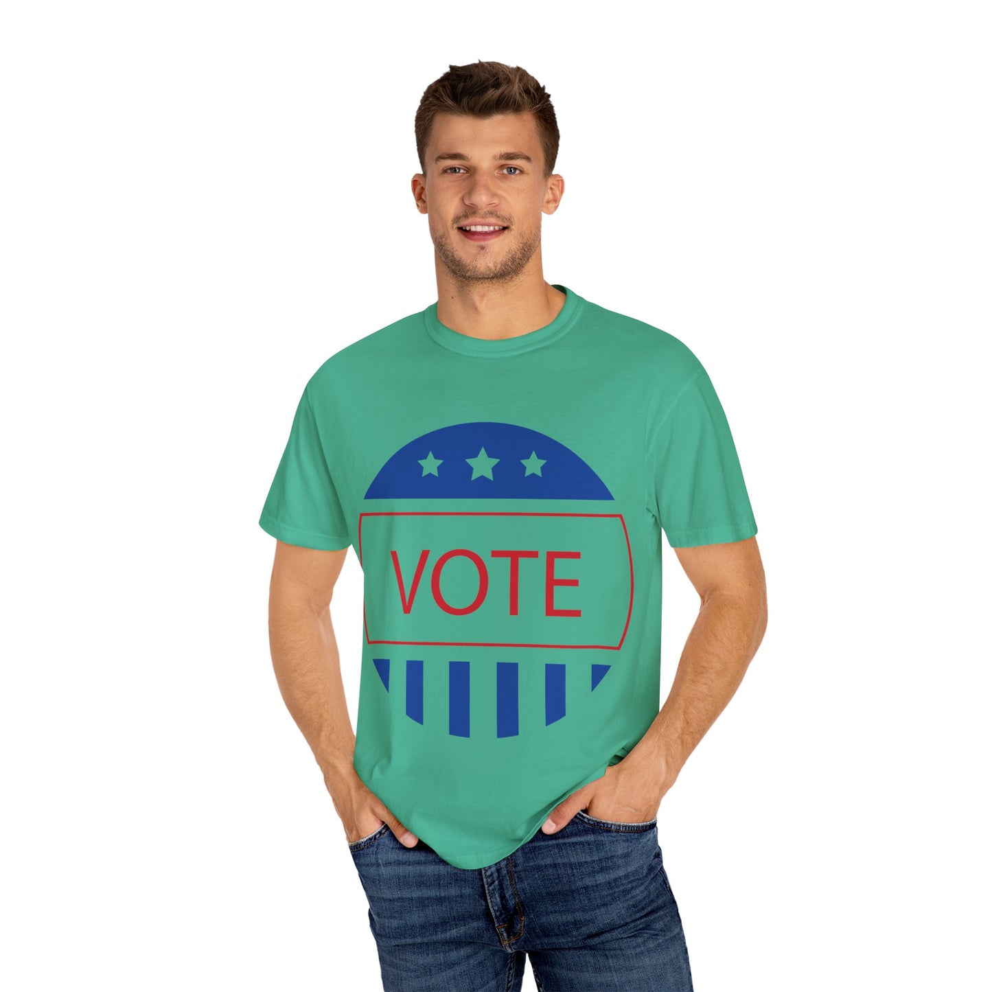 Vote Unisex Garment-Dyed T-Shirt - Empower Your Voice