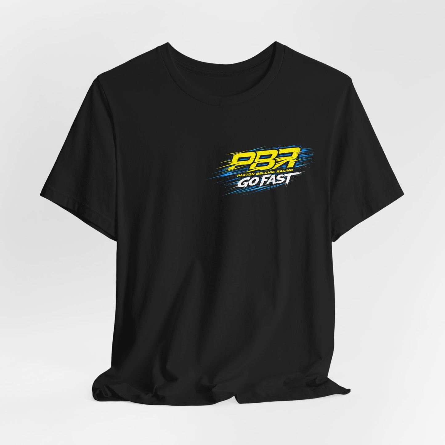 Racing Team Graphic Tee — 'PBA' Retro Motorsports T‑Shirt