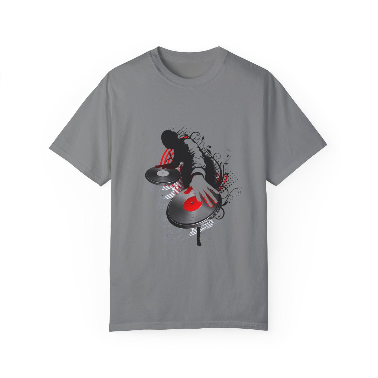 DJ Inspired Unisex Garment-Dyed T-Shirt - Perfect for Music Lovers & Parties