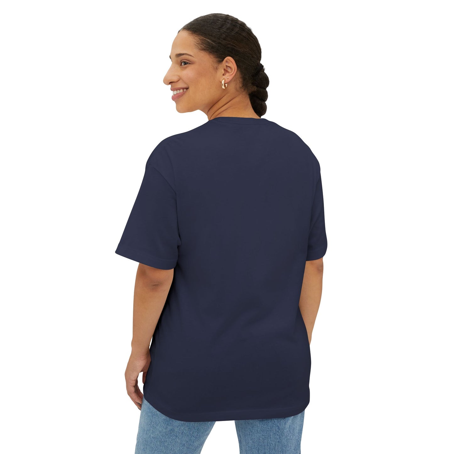 Colorful Silhouette Unisex Oversized Boxy Tee - Casual Streetwear for Everyday Style