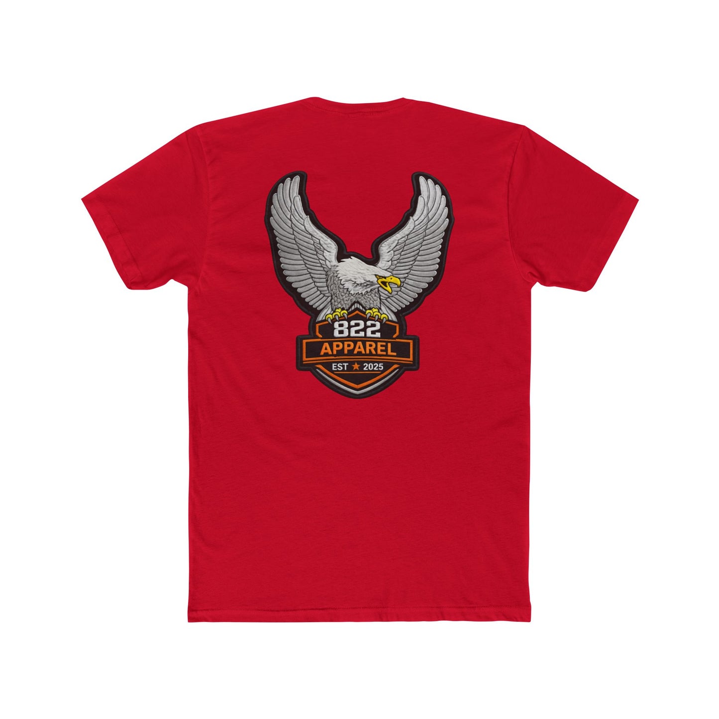 Eagle Logo Tee — 822 Apparel Chest & Back Graphic T-Shirt