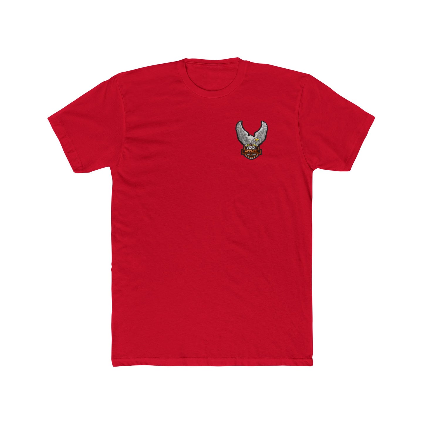 Eagle Logo Tee — 822 Apparel Chest & Back Graphic T-Shirt