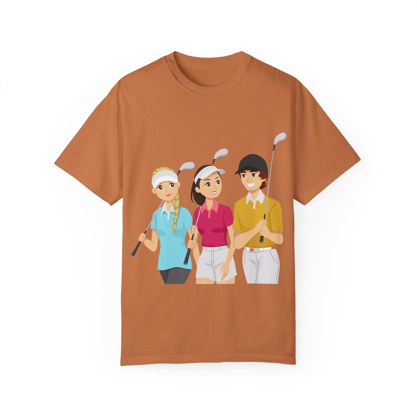Women's Golf Vibes Garment-Dyed T-Shirt - Perfect for Golf Lovers!
