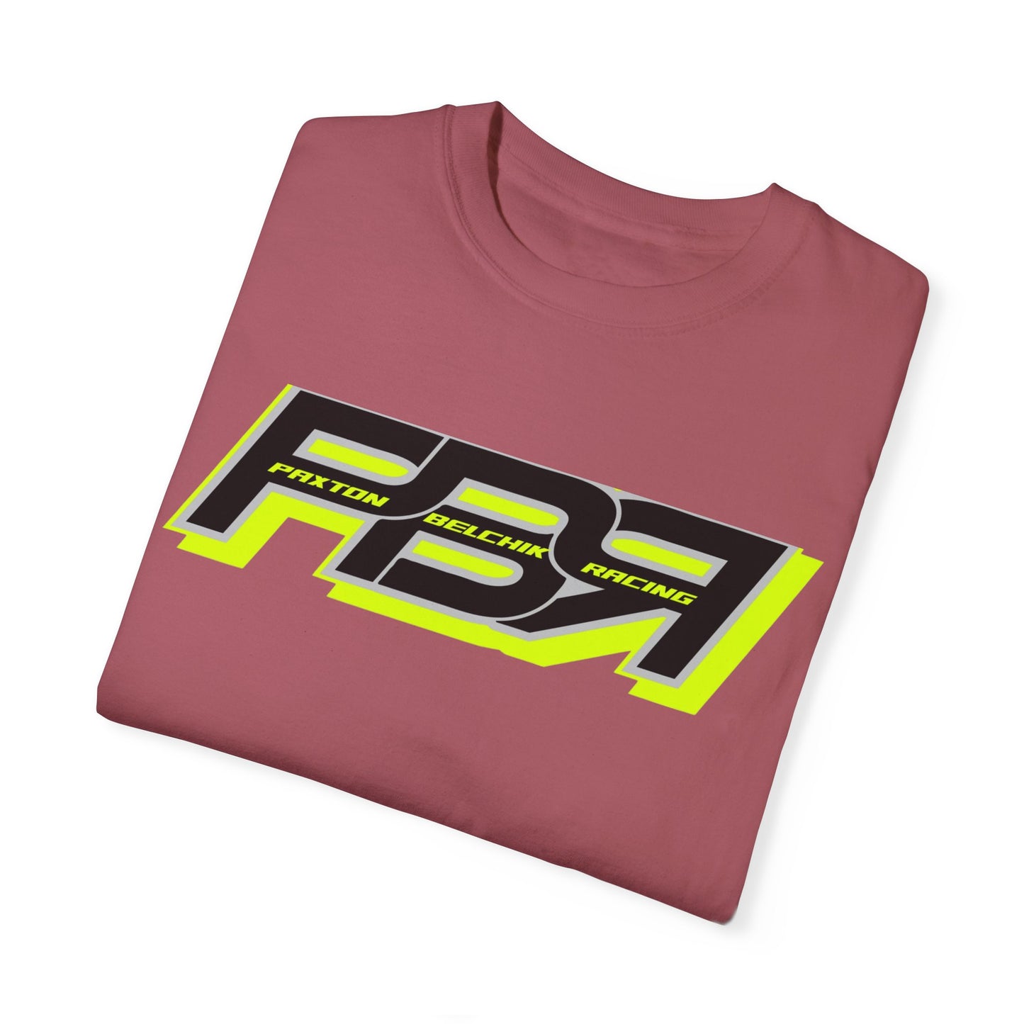 PBR Unisex Garment-Dyed Racing T-Shirt with Bold Graphics