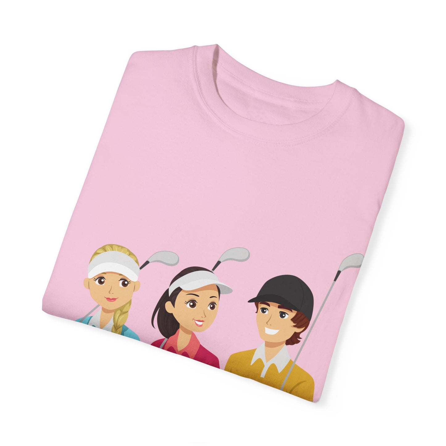 Women's Golf Vibes Garment-Dyed T-Shirt - Perfect for Golf Lovers!