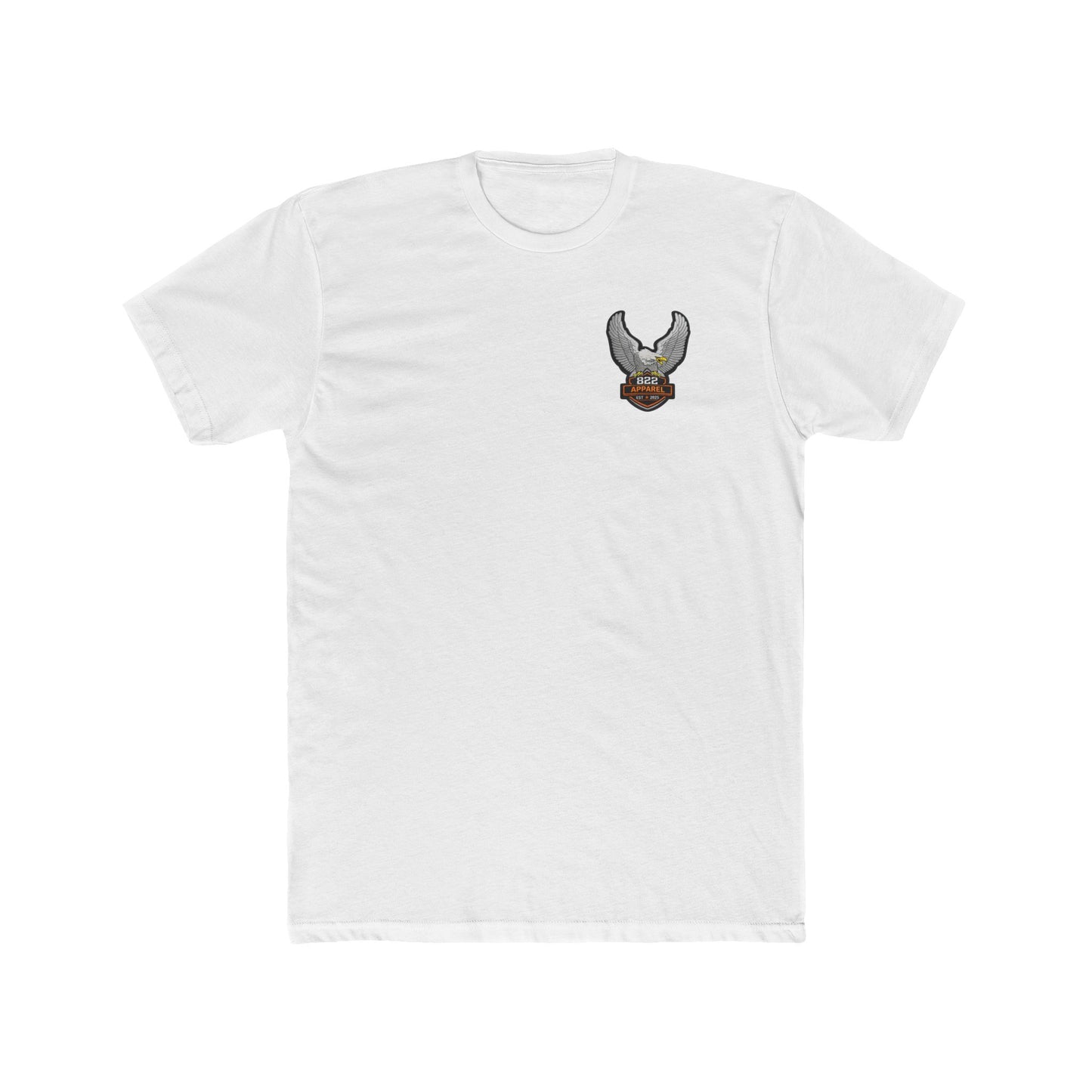 Eagle Logo Tee — 822 Apparel Chest & Back Graphic T-Shirt