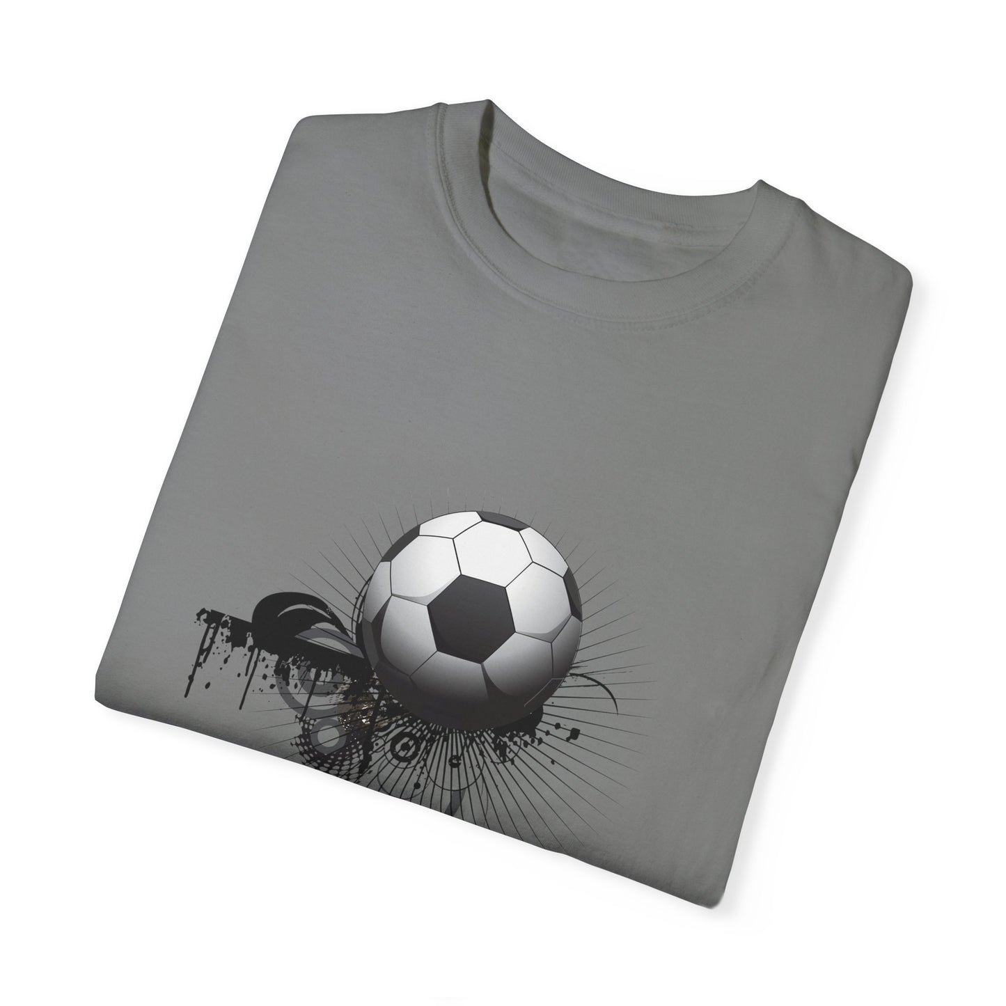 Soccer Vibes Unisex Garment-Dyed T-shirt - Ideal for Sports Lovers