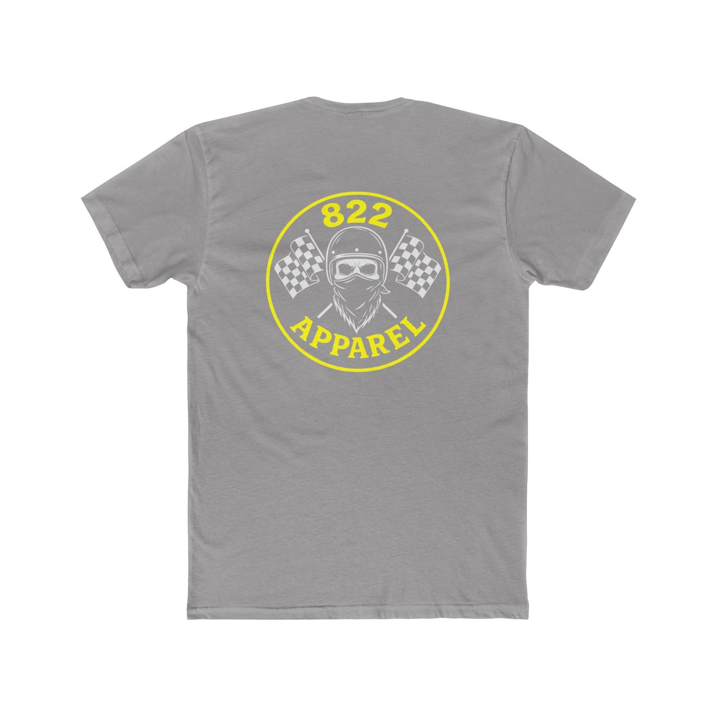 Racer Skull Tee — 822 Apparel Vintage Racing T‑Shirt