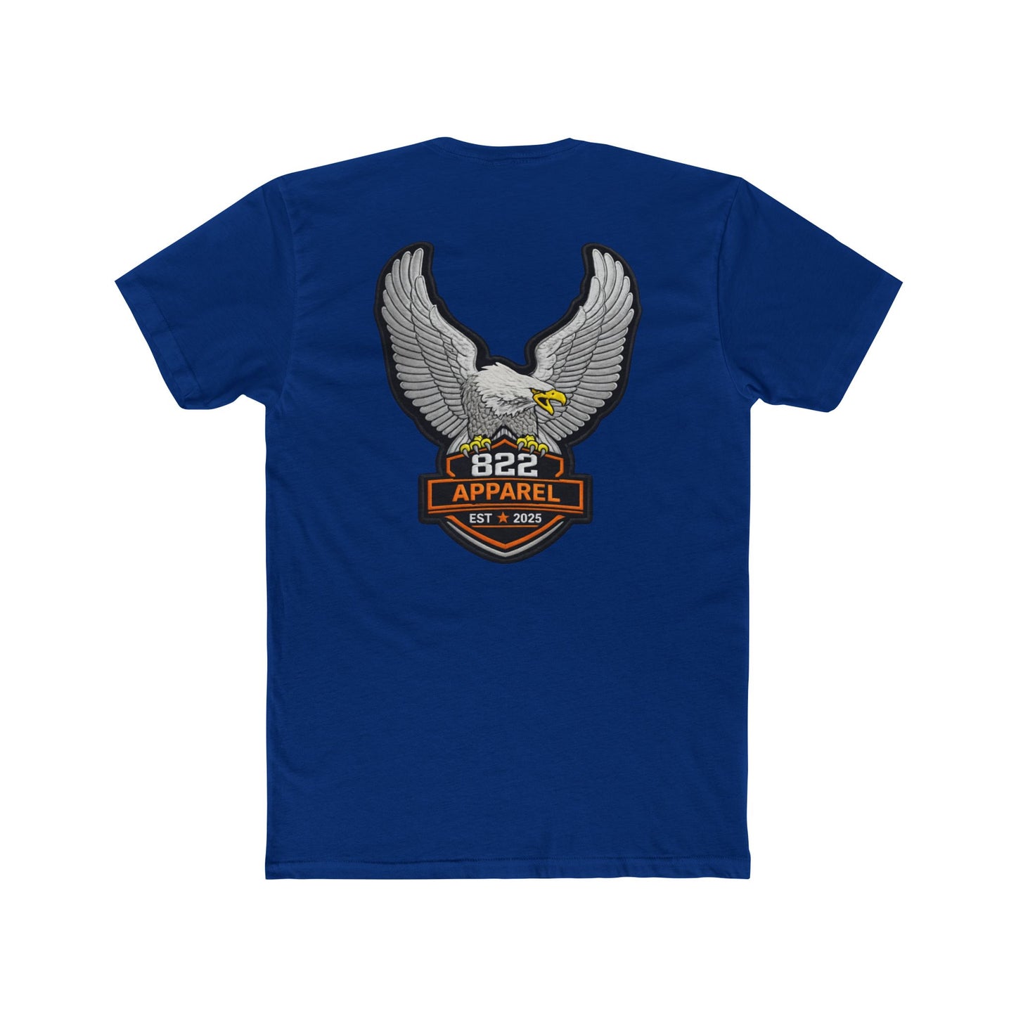 Eagle Logo Tee — 822 Apparel Chest & Back Graphic T-Shirt