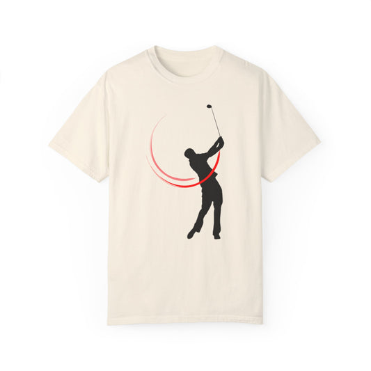 Golf Swing Unisex Garment-Dyed T-Shirt - Sporty and Casual Wear