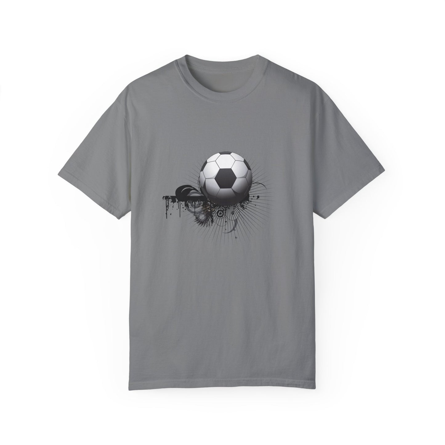 Soccer Vibes Unisex Garment-Dyed T-shirt - Ideal for Sports Lovers