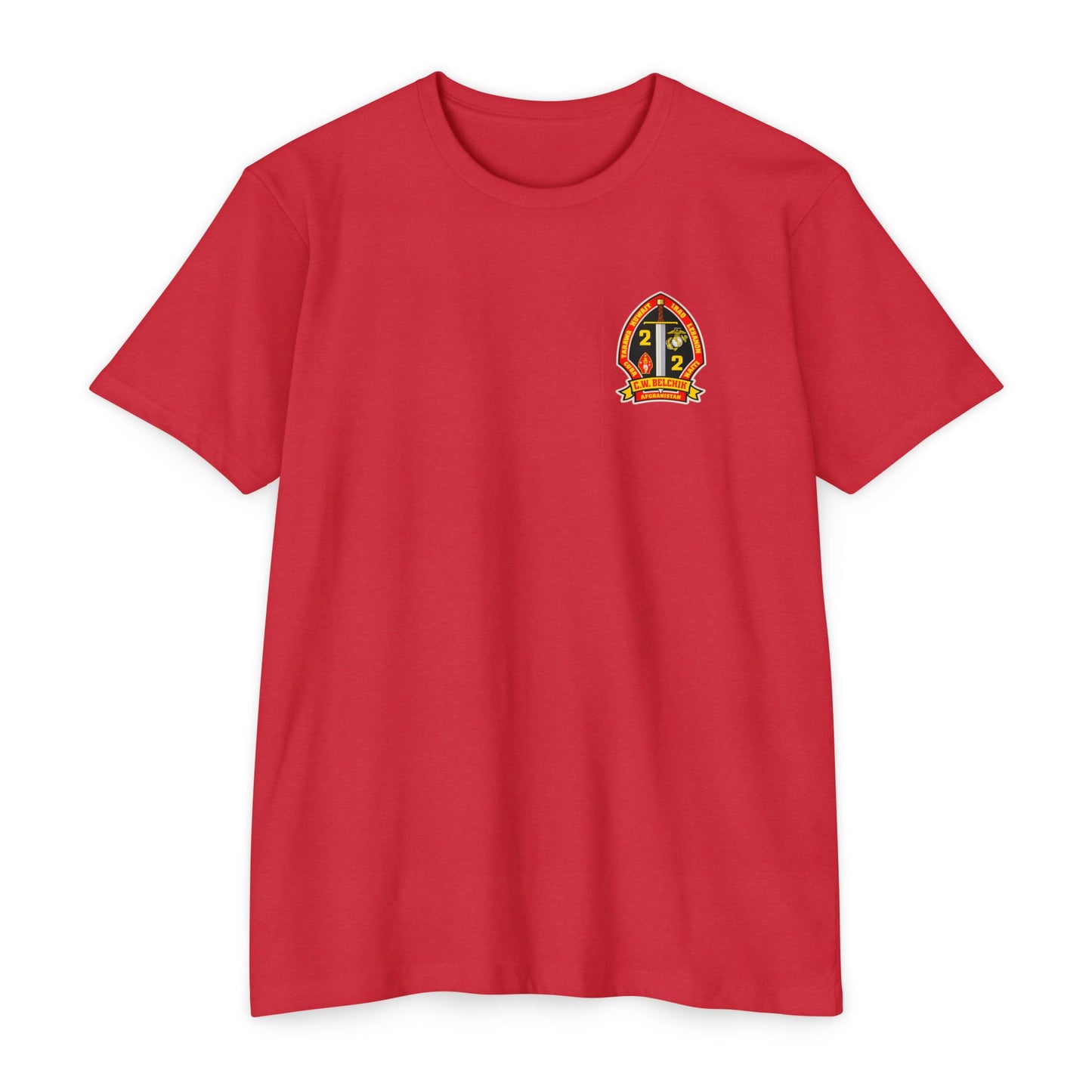 U.S. Marines Globe & Anchor T-Shirt — Iraq 8/22/2004 Memorial Tee