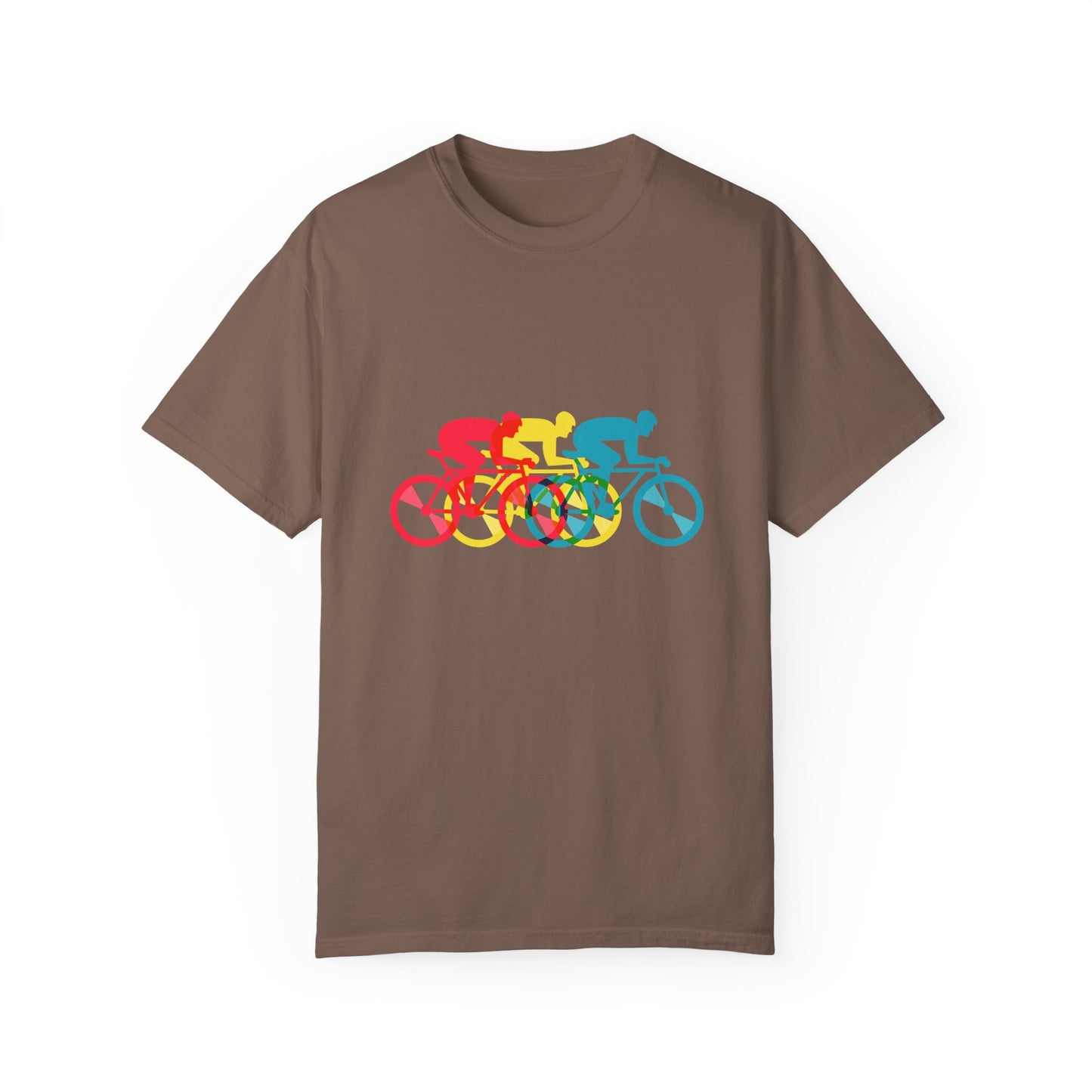 Colorful Cycling Unisex T-Shirt - Perfect for Bike Enthusiasts