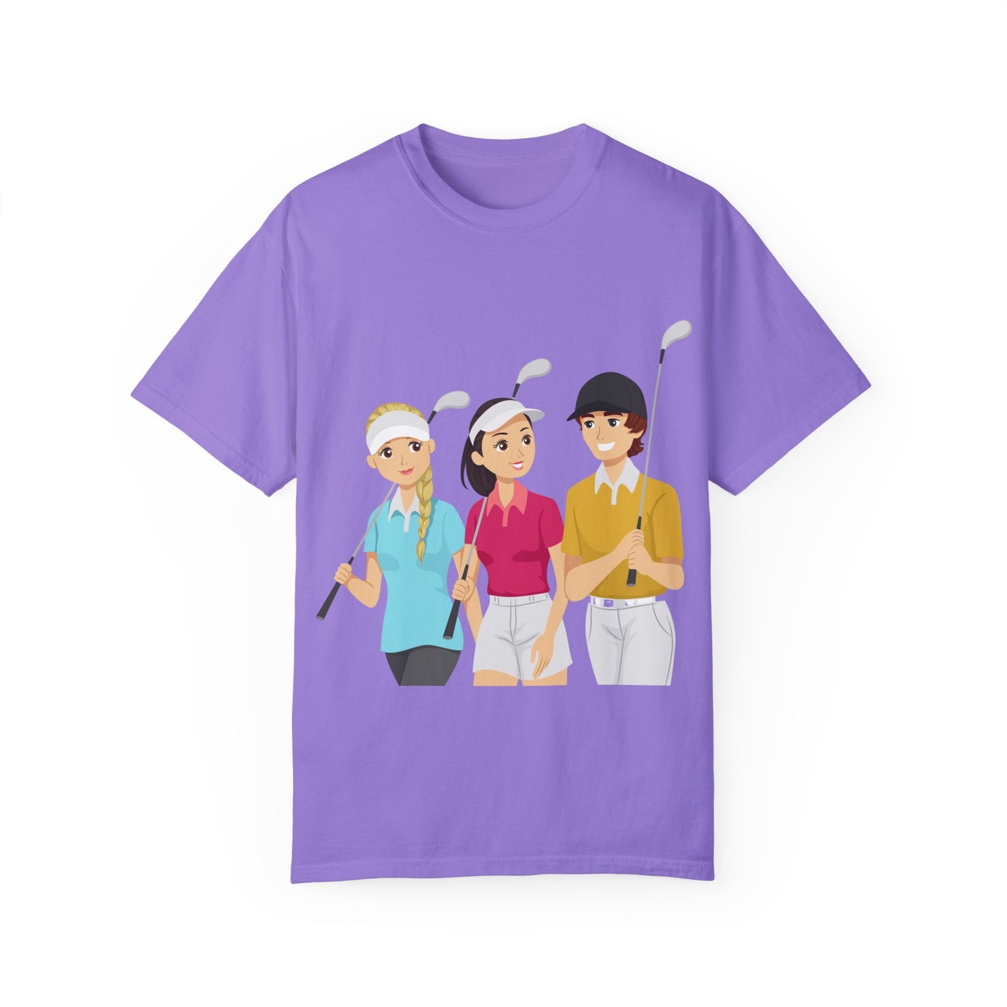 Women's Golf Vibes Garment-Dyed T-Shirt - Perfect for Golf Lovers!
