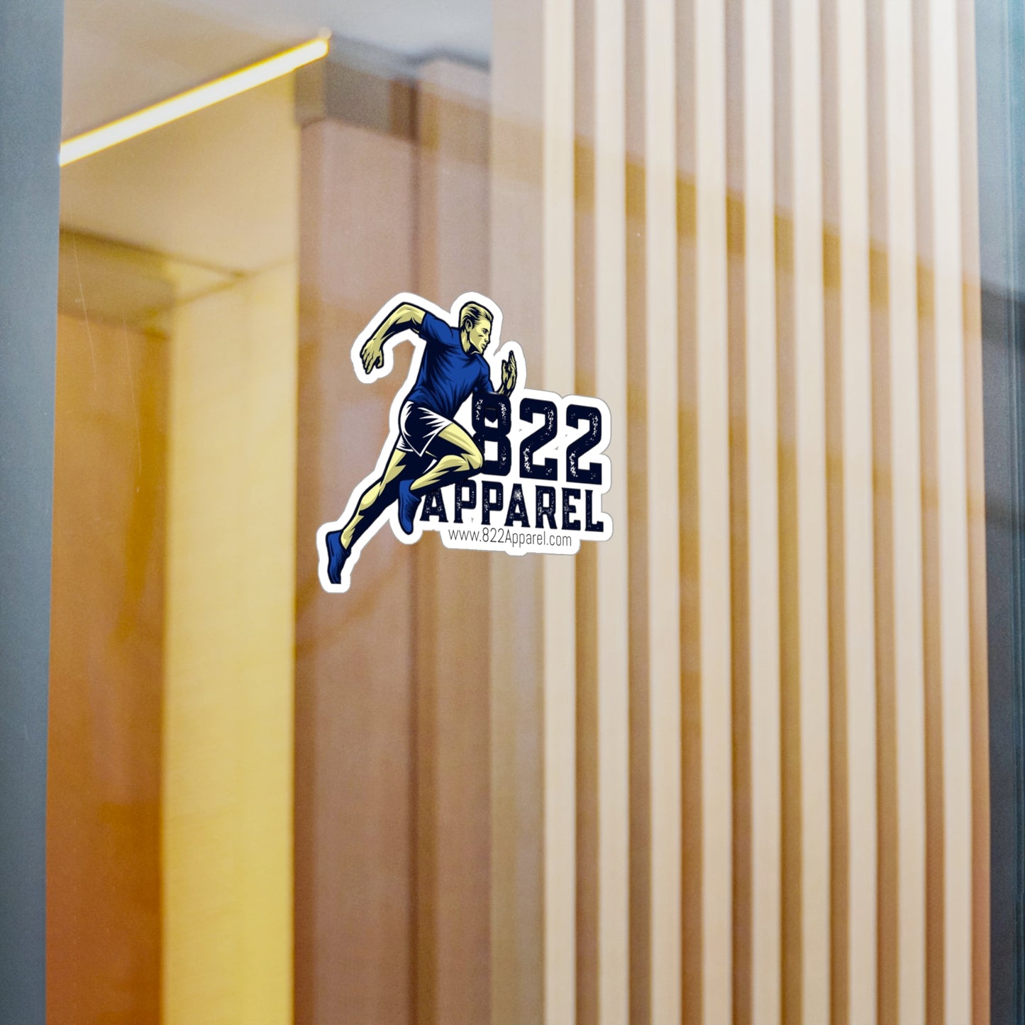 Dynamic Running Vinyl Decals for Sports Enthusiasts