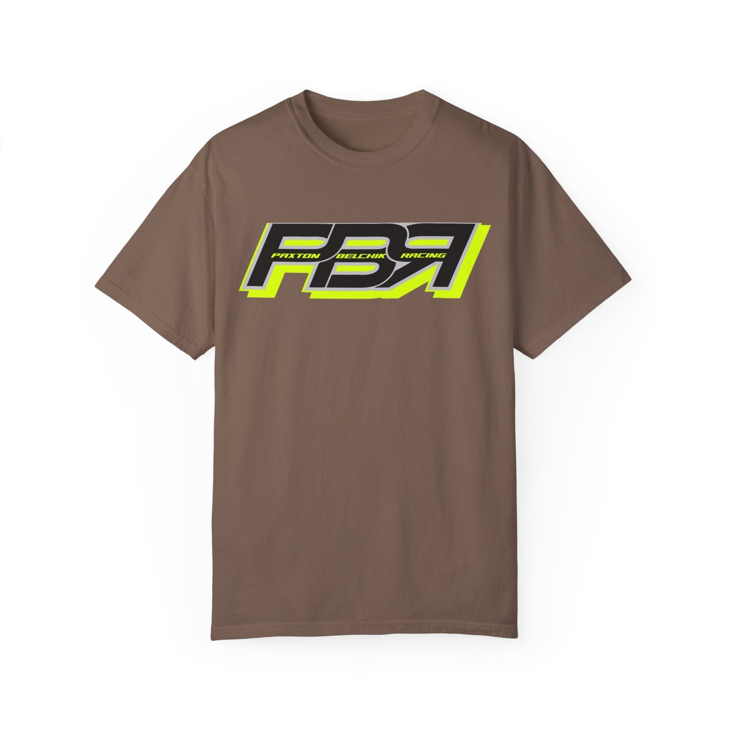 PBR Unisex Garment-Dyed Racing T-Shirt with Bold Graphics