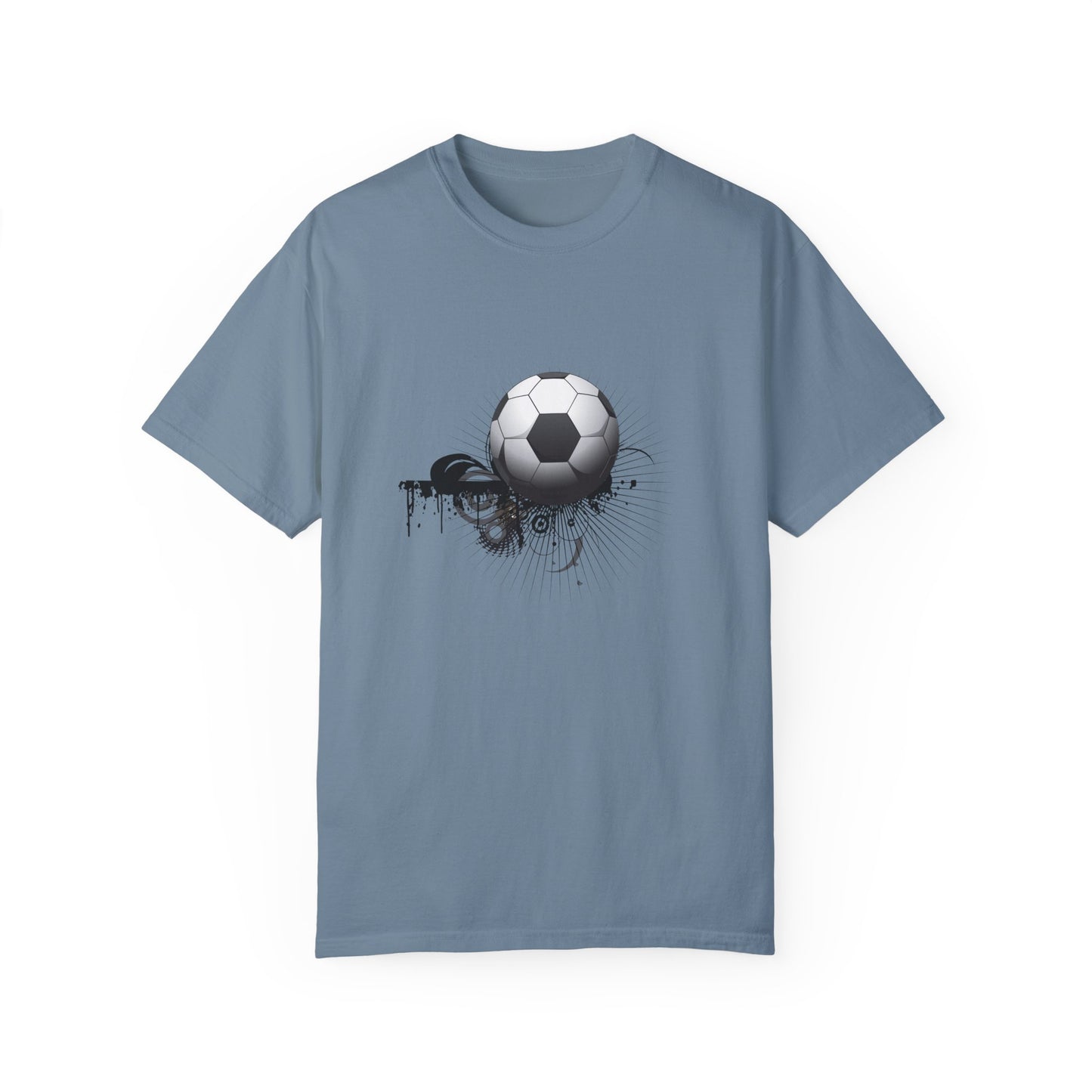 Soccer Vibes Unisex Garment-Dyed T-shirt - Ideal for Sports Lovers