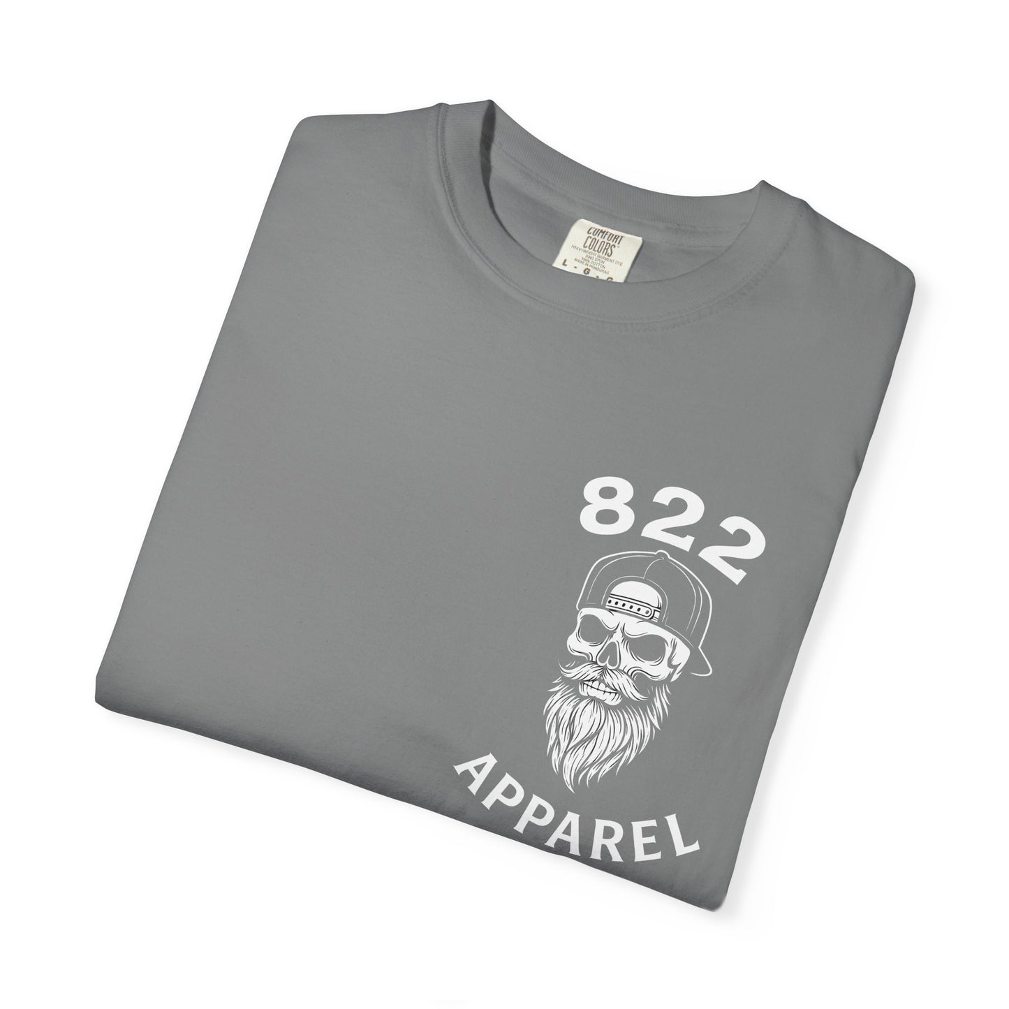 Casual Graphic T-Shirt: 822 Apparel with Vintage Beard Design