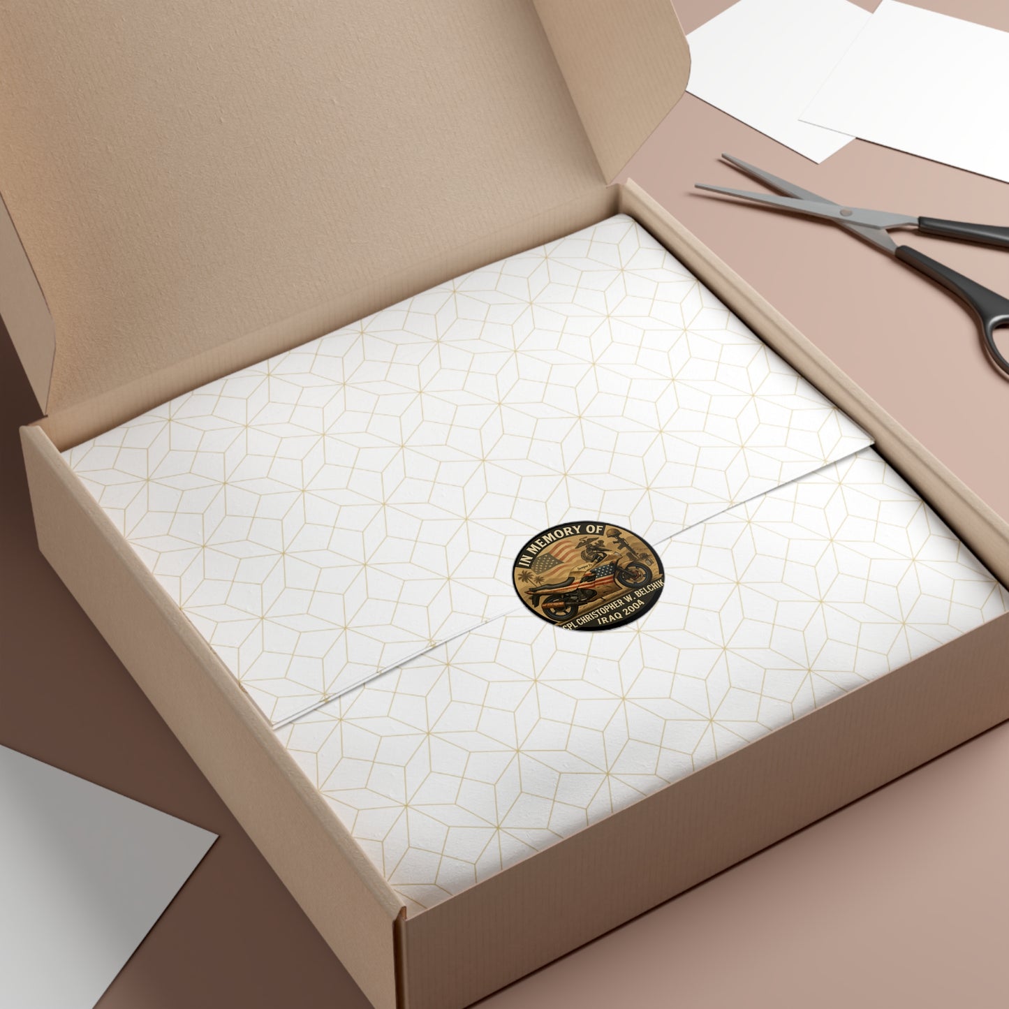 Memorial Motorcycle Vinyl Stickers, Patriotic Remembrance Decals, Veteran Tribute Stickers, Custom biker stickers, Gift for motorcycle [...]