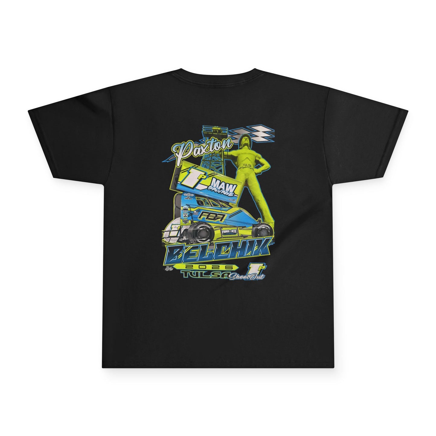 Youth Racing Tee – PBR “Go Fast” Graphic Car & Driver Design