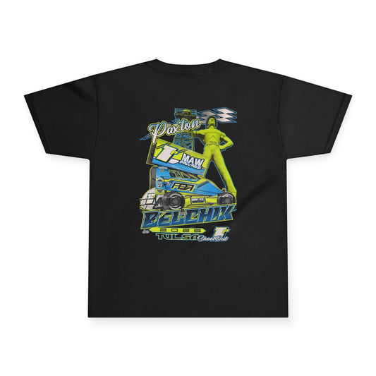 Youth Racing Tee – PBR “Go Fast” Graphic Car & Driver Design