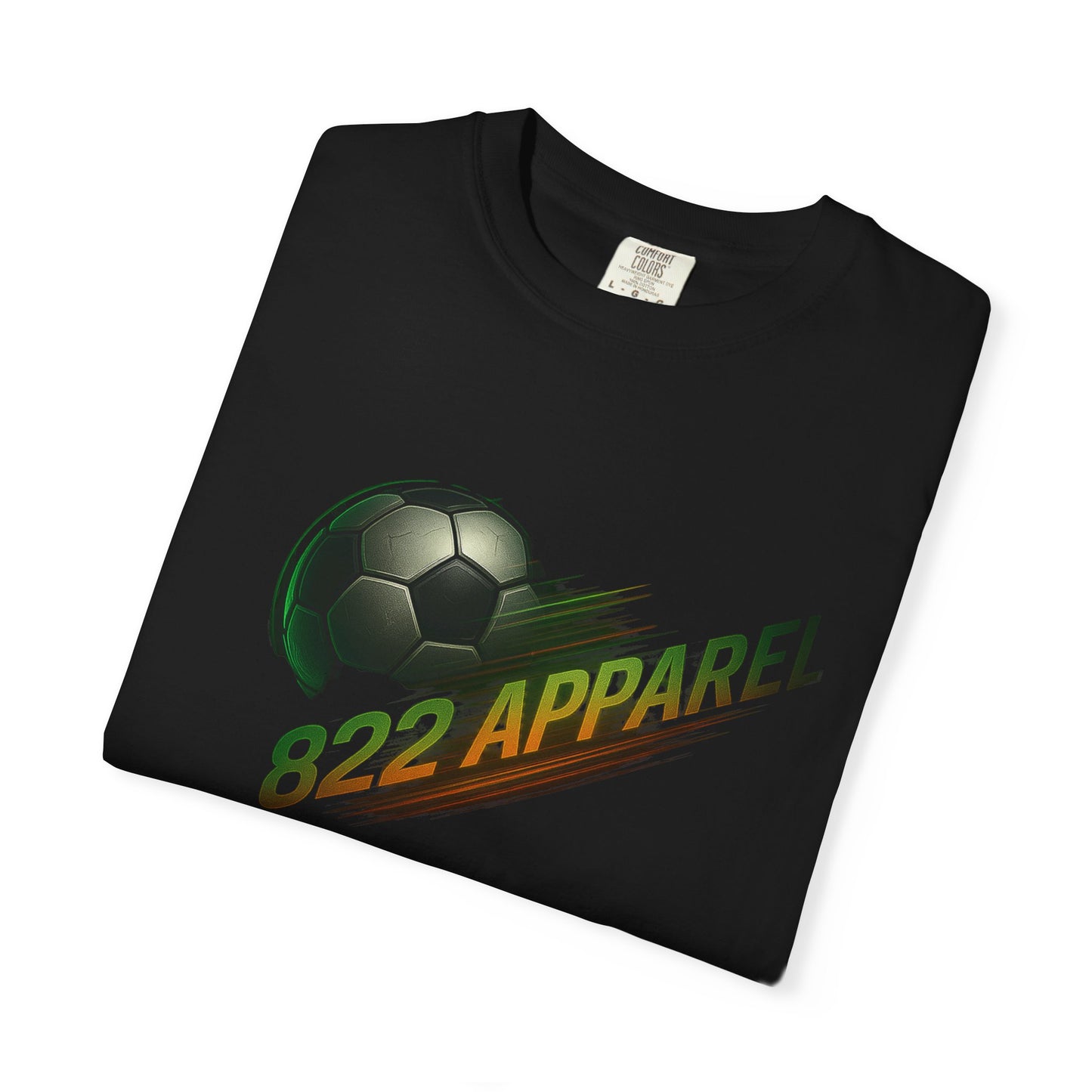 Soccer 822 Apparel T-Shirt — Retro Football Graphic Tee