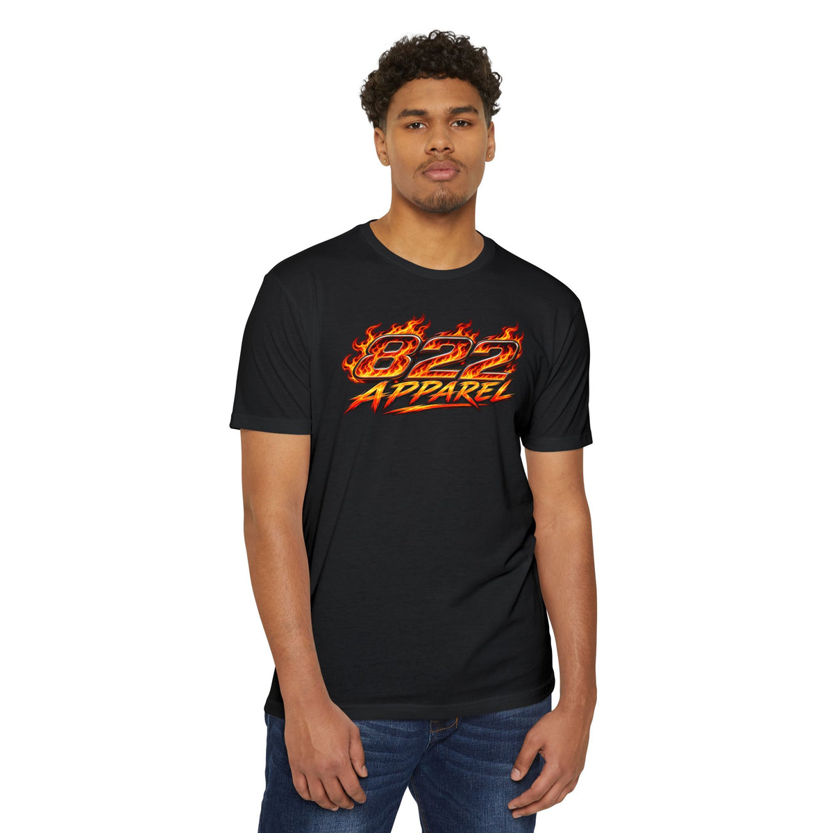 822 Apparel Flame Logo T-Shirt