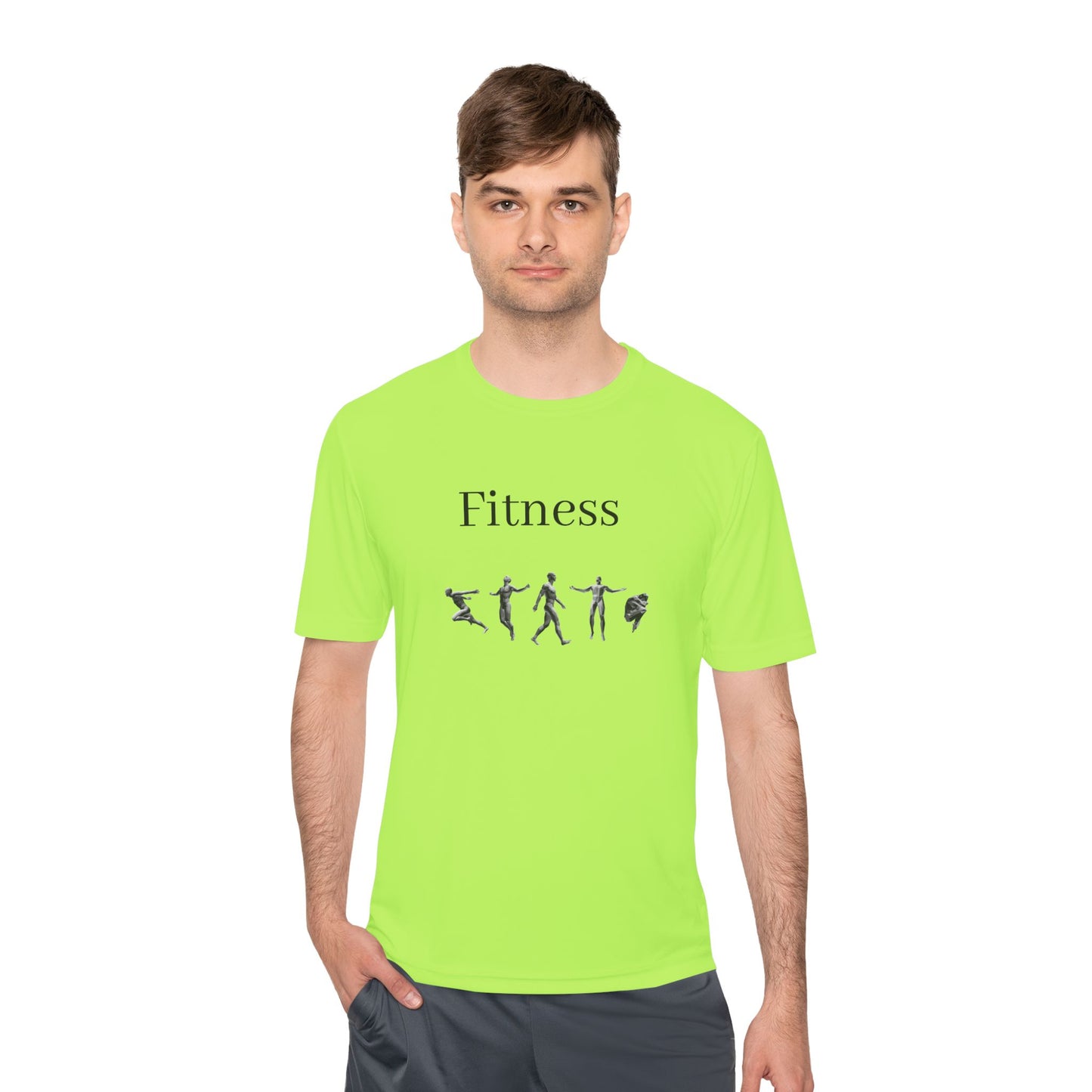 Unisex Fitness Moisture-Wicking Tee - Perfect for Active Lifestyles