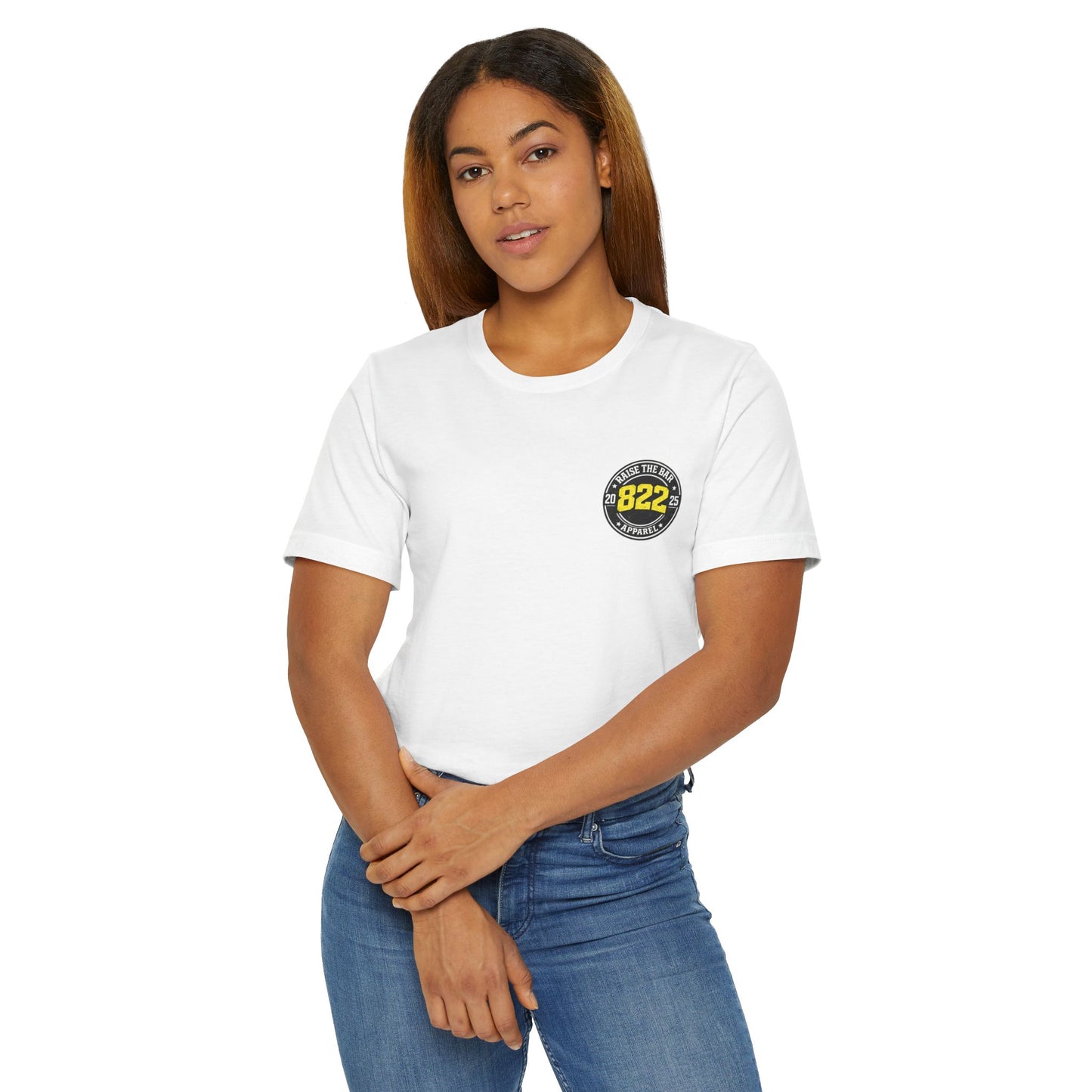 T-Shirt — 'Raise The Bar 822 Apparel' Vintage Athletic Logo Tee
