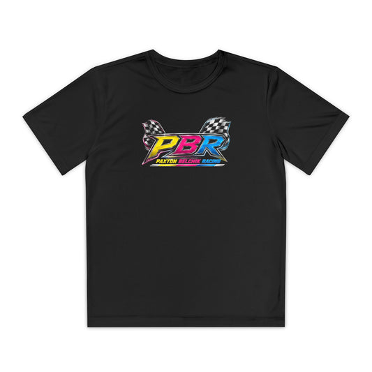 DriFit Youth Racing Tee — PBR Paxton  Belchik Competitor Shirt