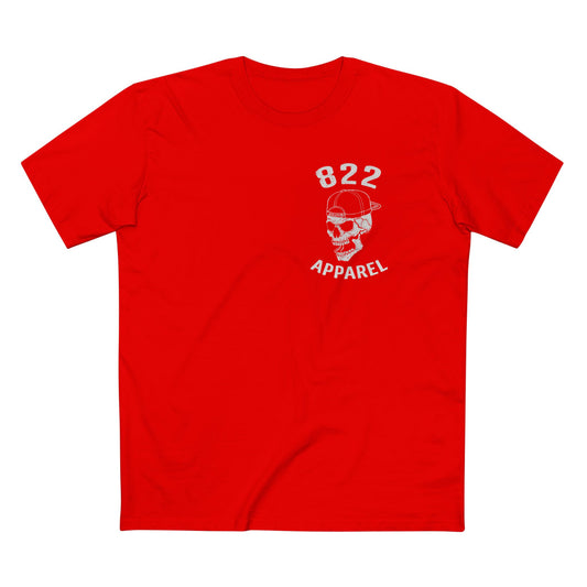 822 Apparel Skull Tee - Retro Streetwear Graphic T-Shirt