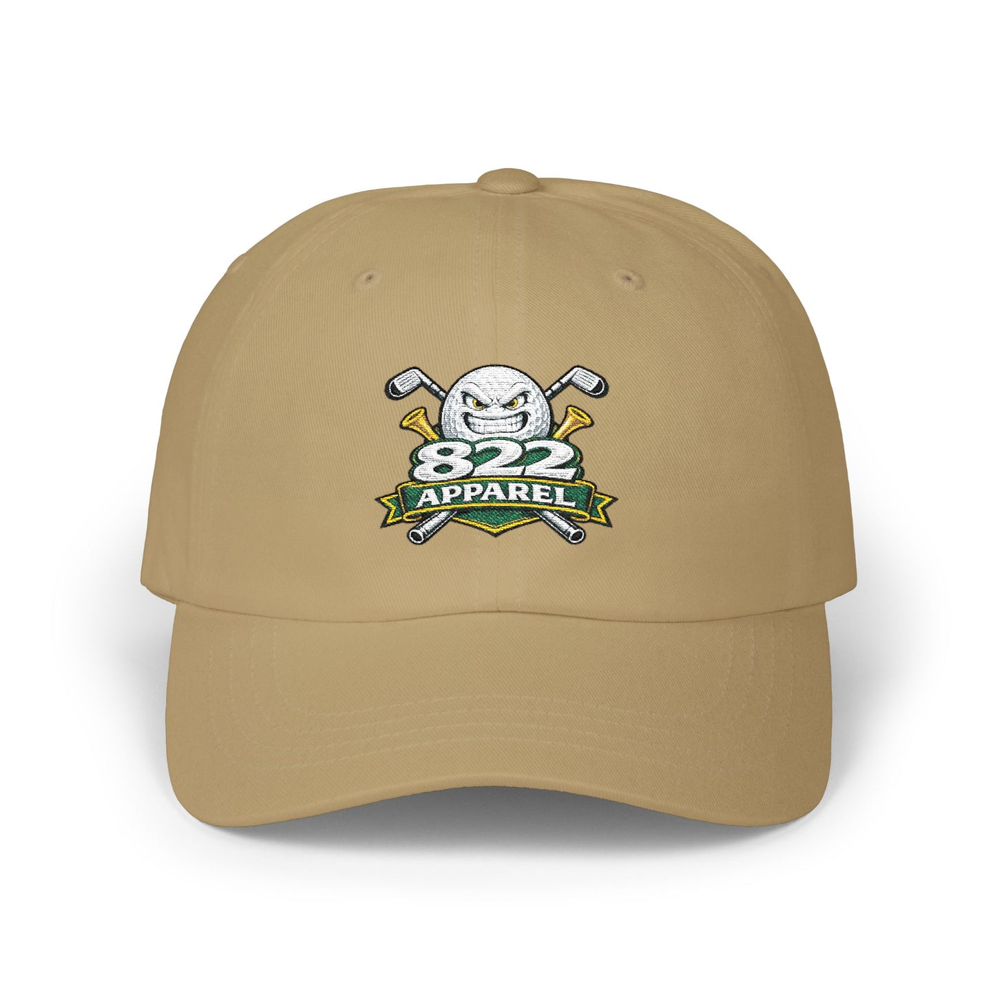 Dad Cap — 822 Apparel Golf Emblem Hat