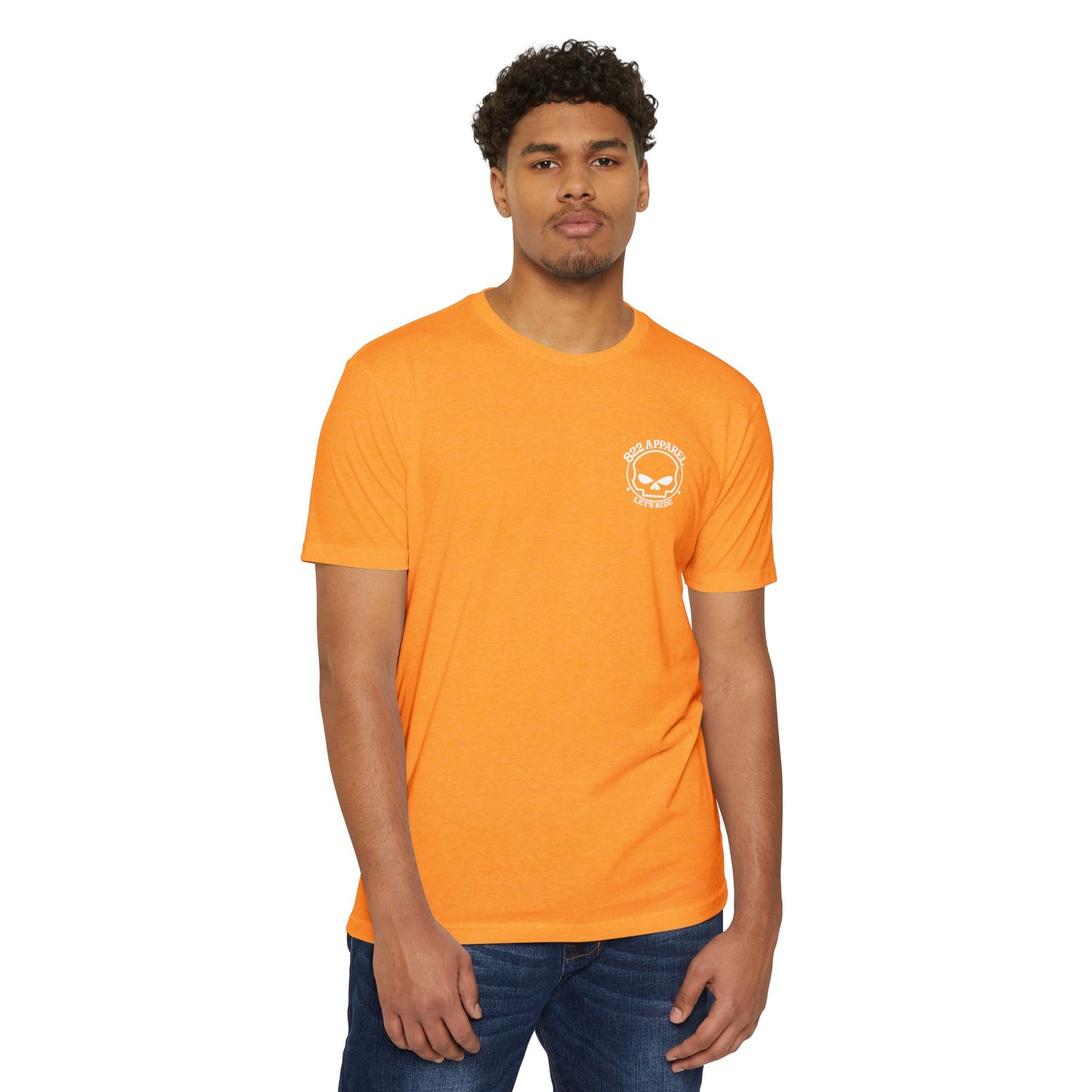 Skull Logo "822 Apparel - Let's Ride" T-Shirt